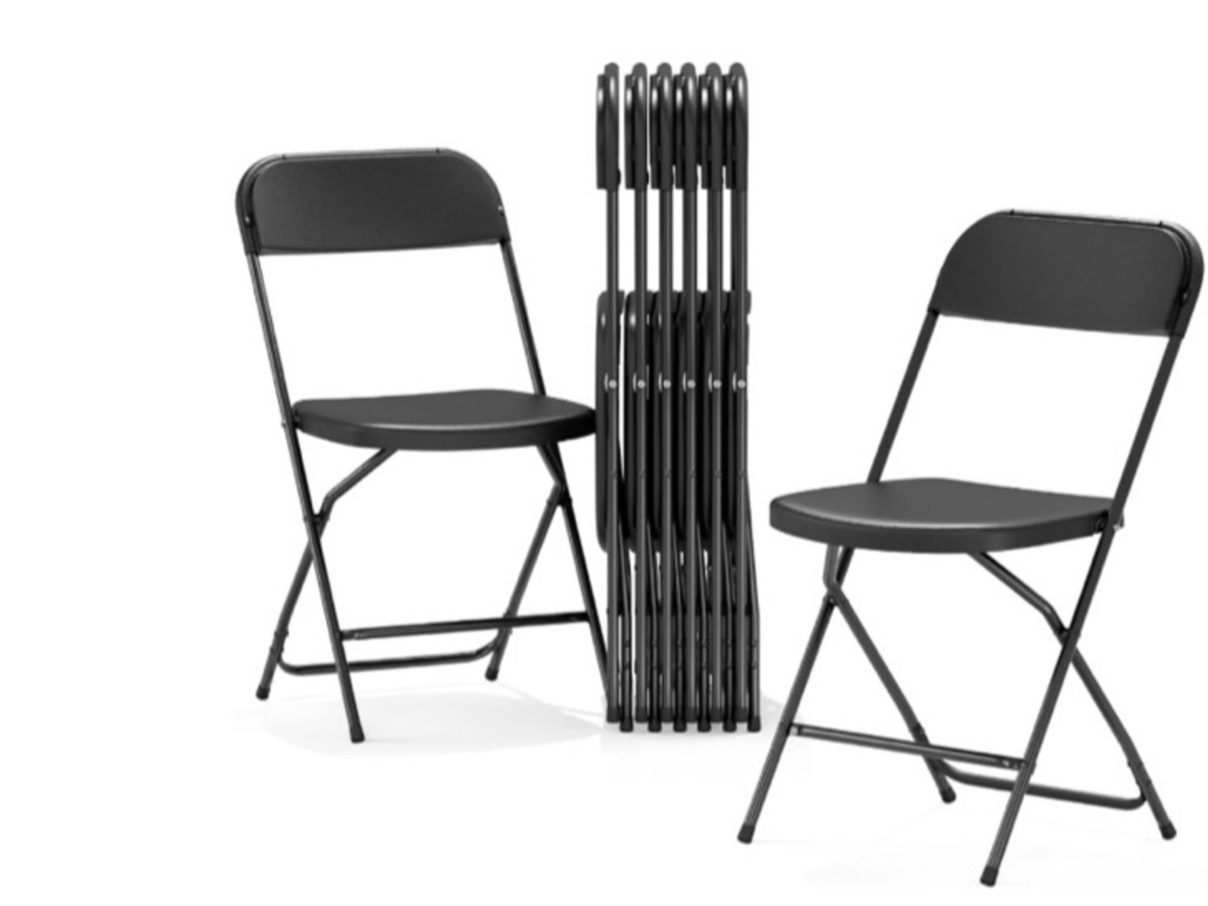 10 Black Chairs