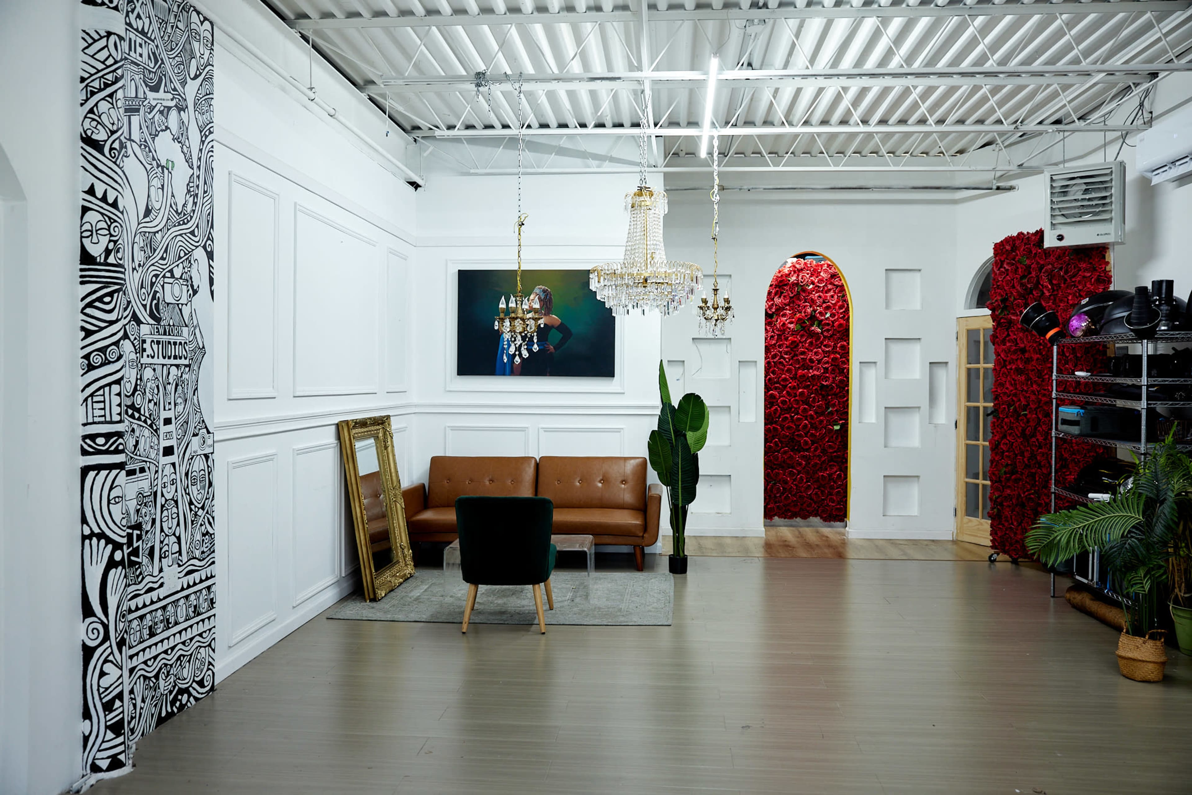 Creative Loft in Brooklyn with Lighting Equipments Image in East New York, Brooklyn, NY