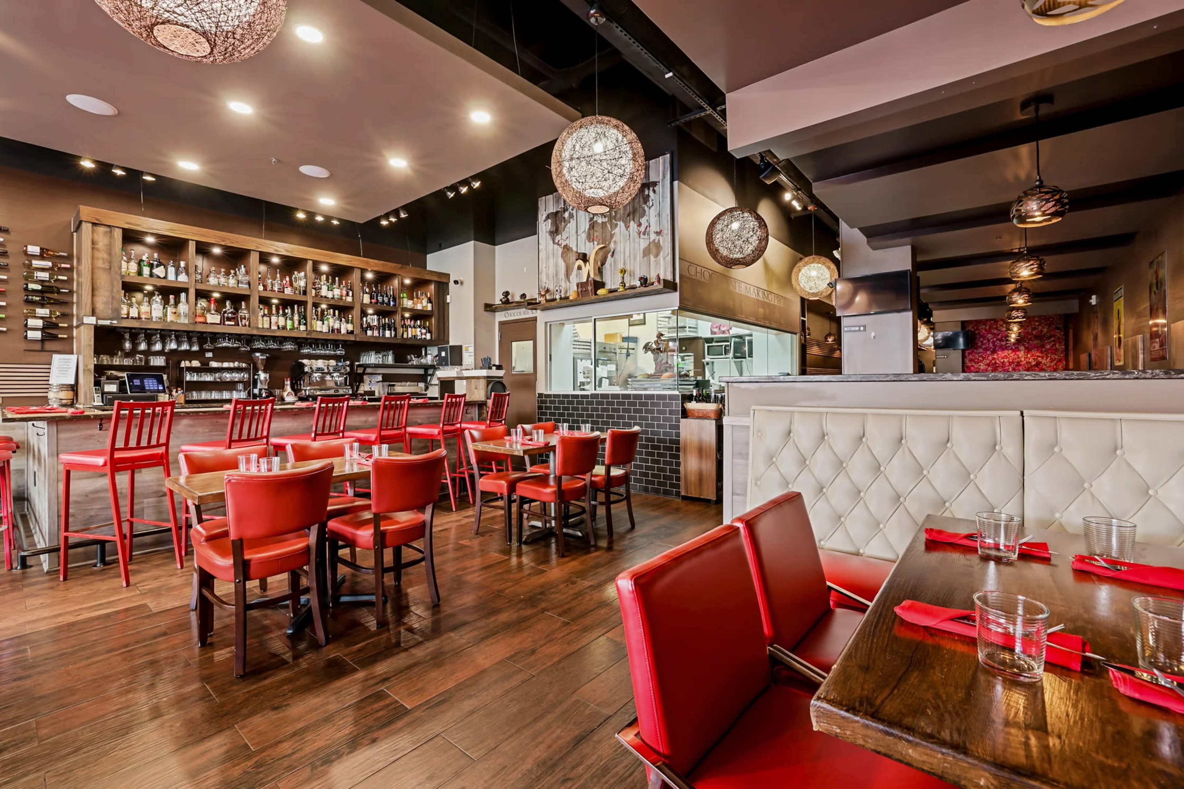 Elegant Urban Loft-Style Venue with Chocolate-Inspired Décor in Urban Leesburg Image in Leesburg, Leesburg, VA