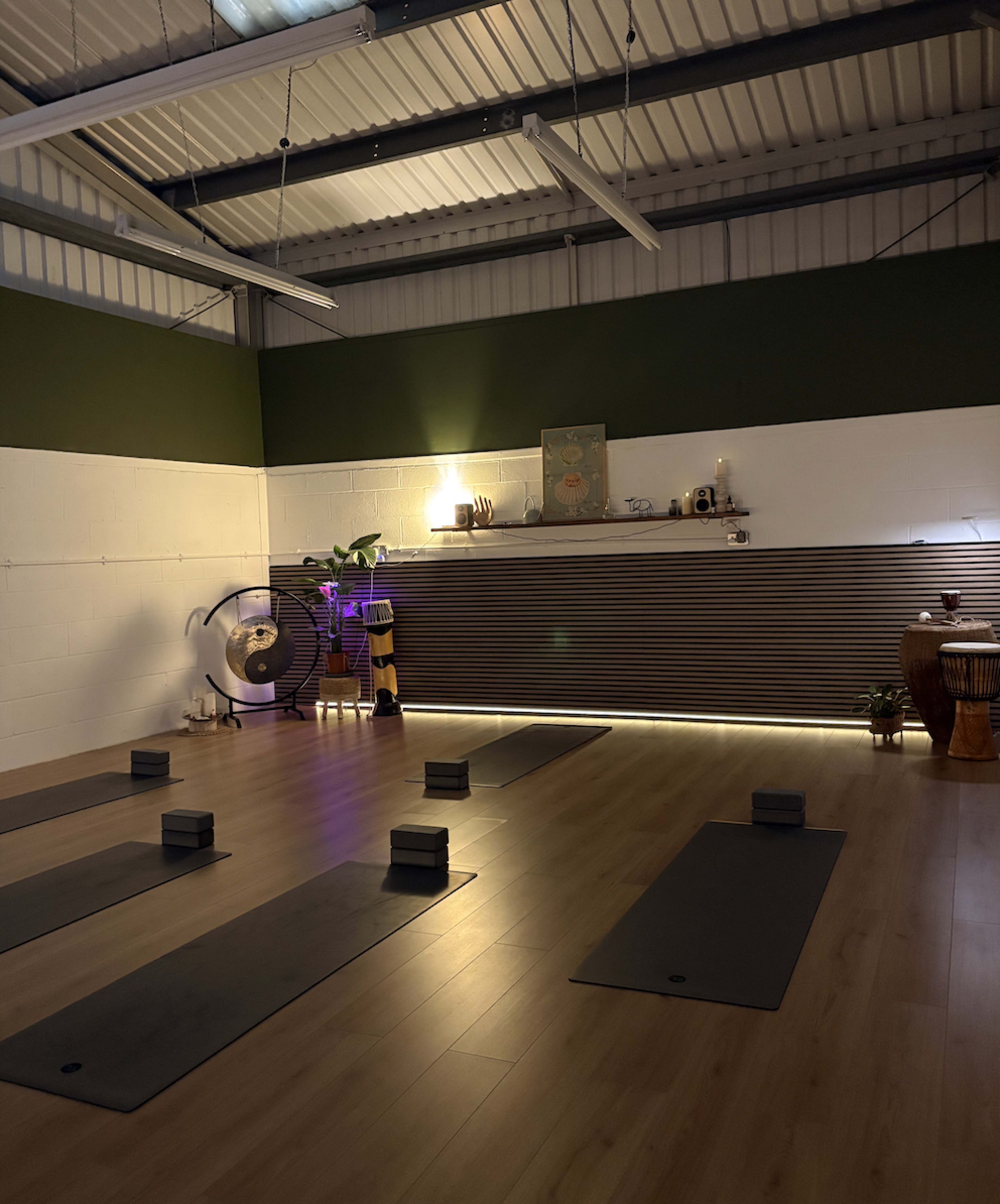 Atmospheric Industrial Loft-Style Wellness Studio with Earthy Aesthetic Image in Southampton, Southampton, ENG
