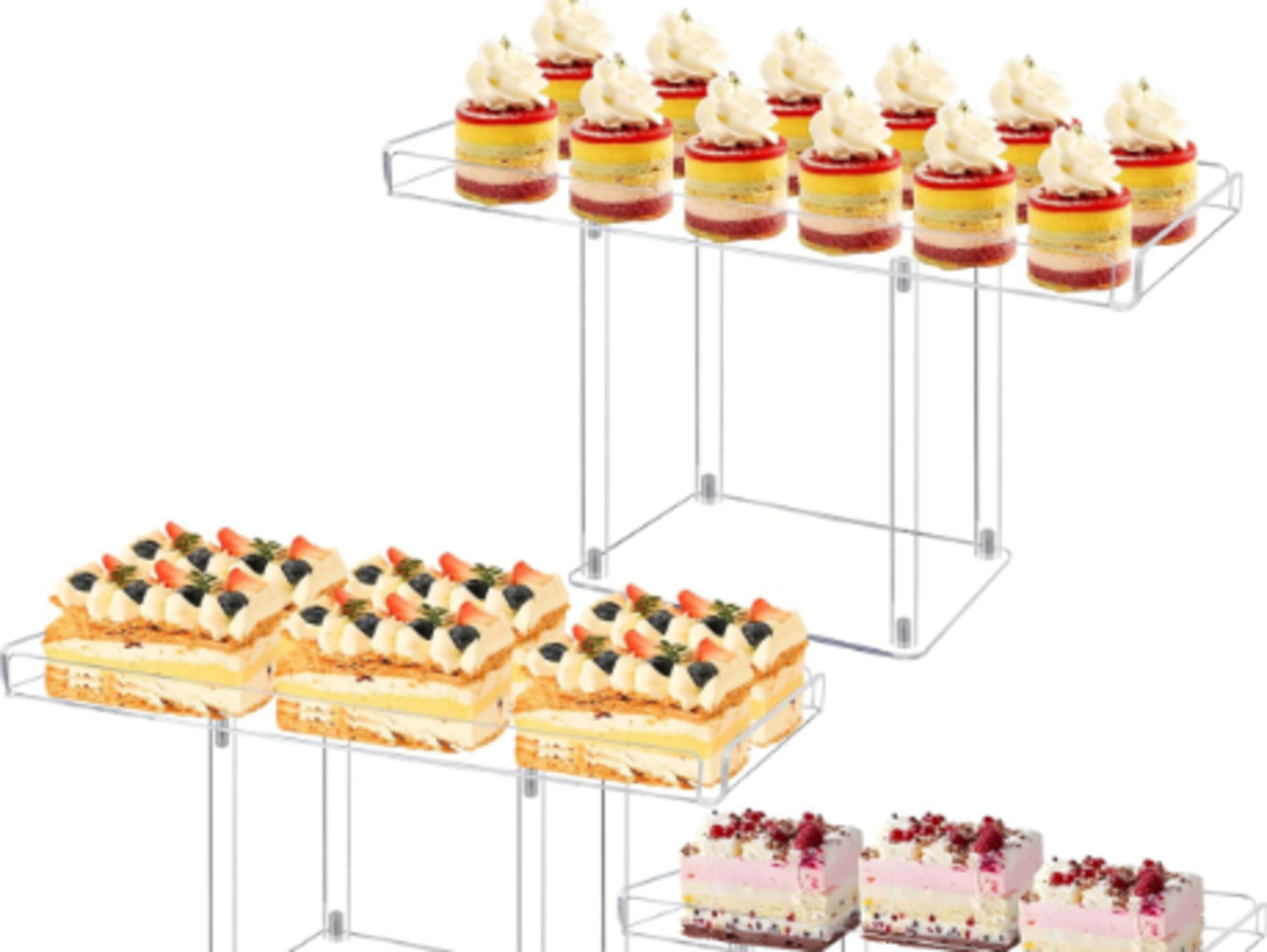 Food Display Risers - 3
