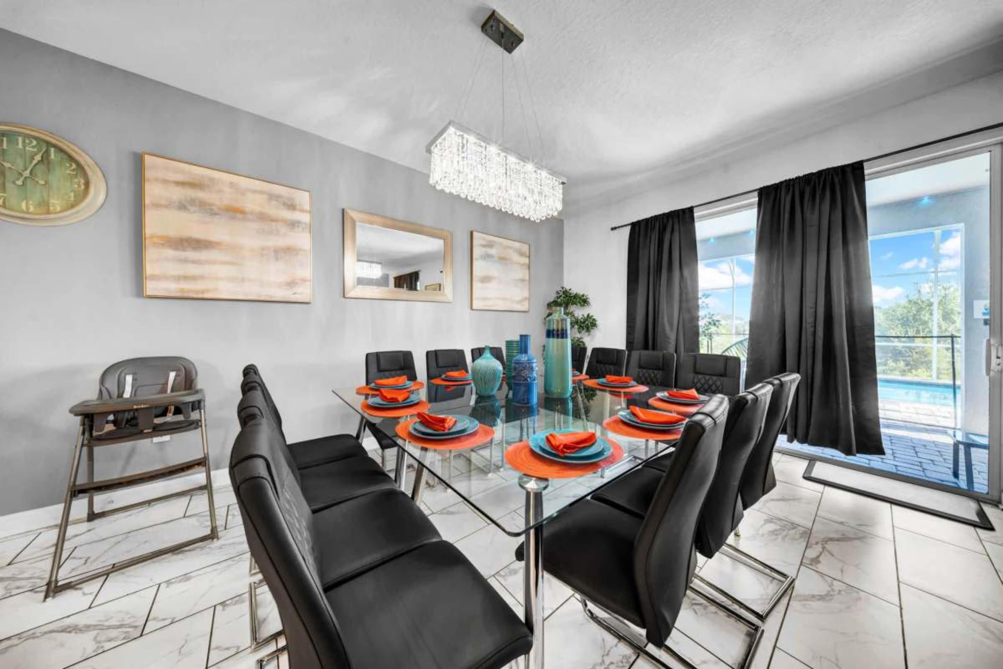 Upscale Disney Luxe : Near Clubhouse, Heated Pool, BBQ Grill, Fire Pit, EV Charger Image in Four Corners, Davenport, FL