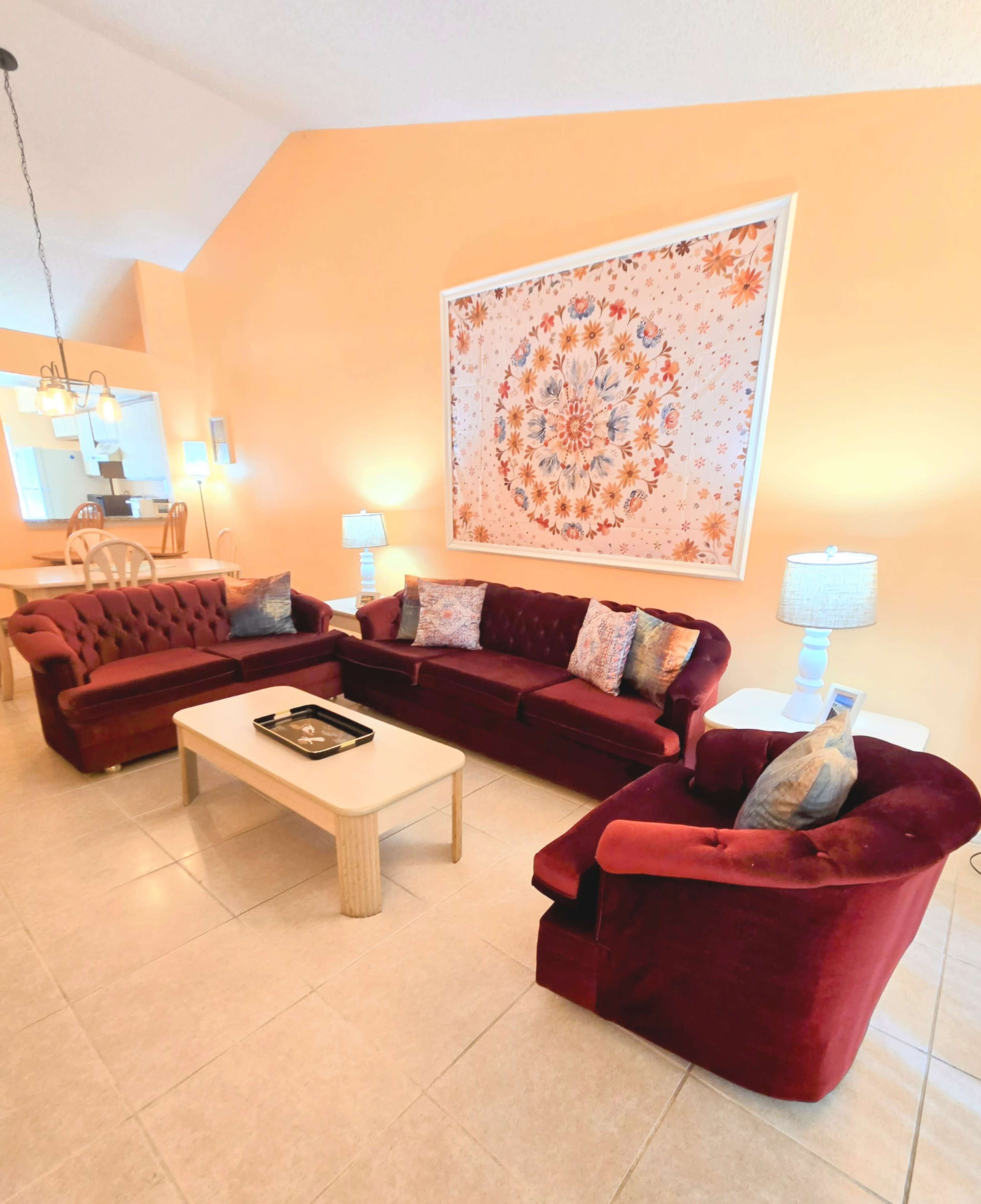 Retro Bohemian 3/2 Home for relaxing event Image in Buena Ventura Lakes, Kissmmee, FL