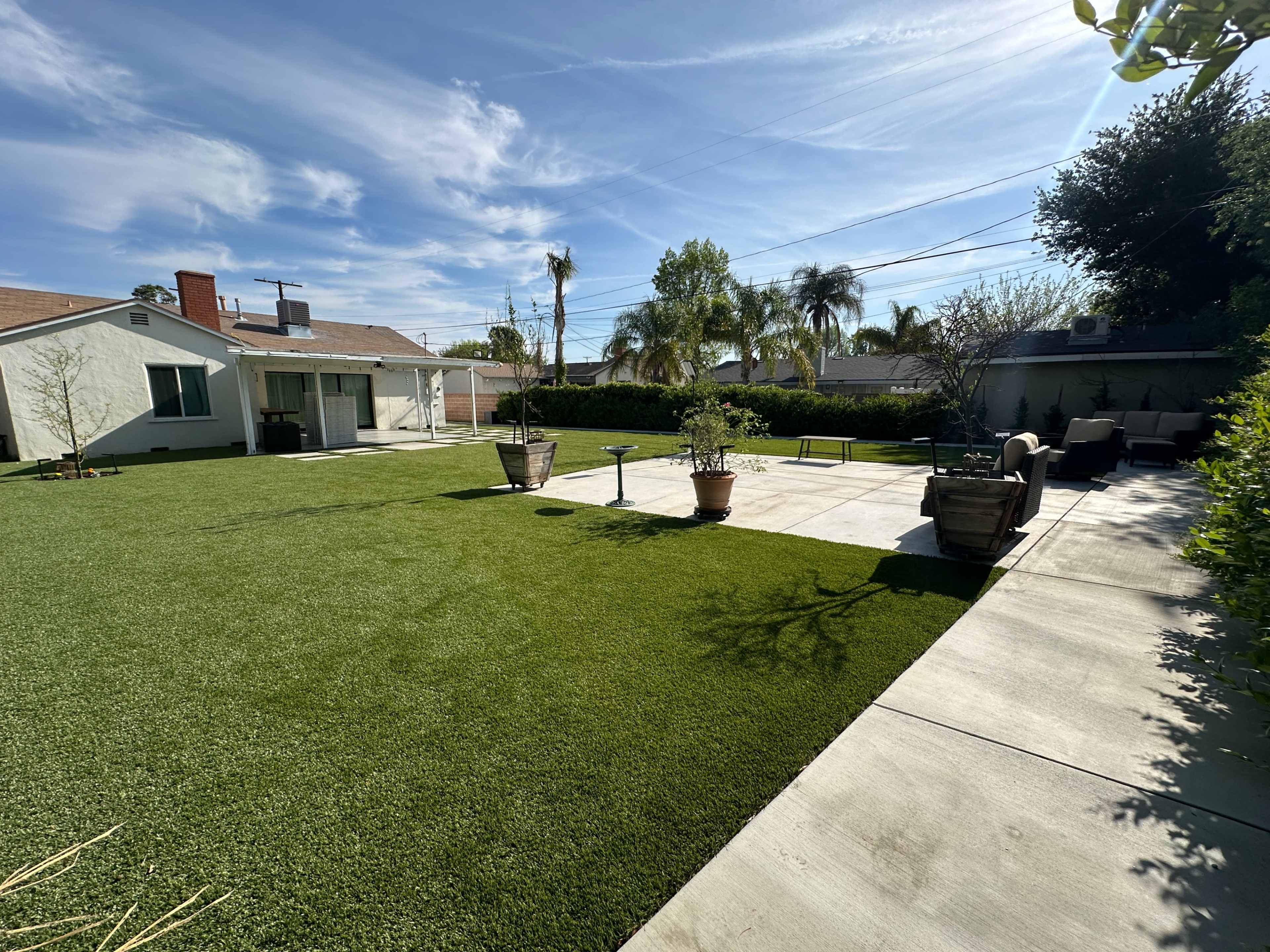 Blank canvas backyard Image in Winnetka, Winnetka, CA