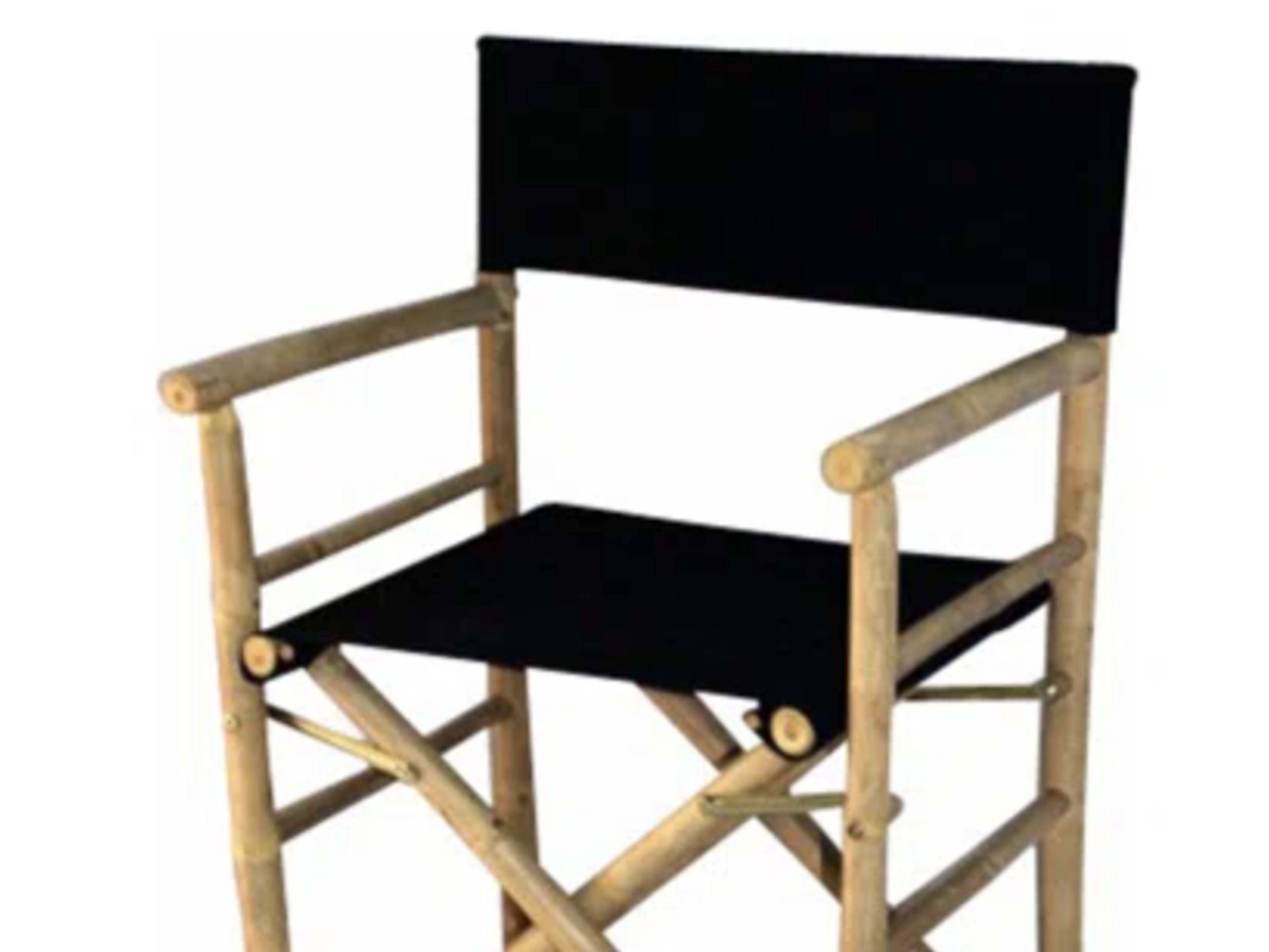 Folding bamboo chair 