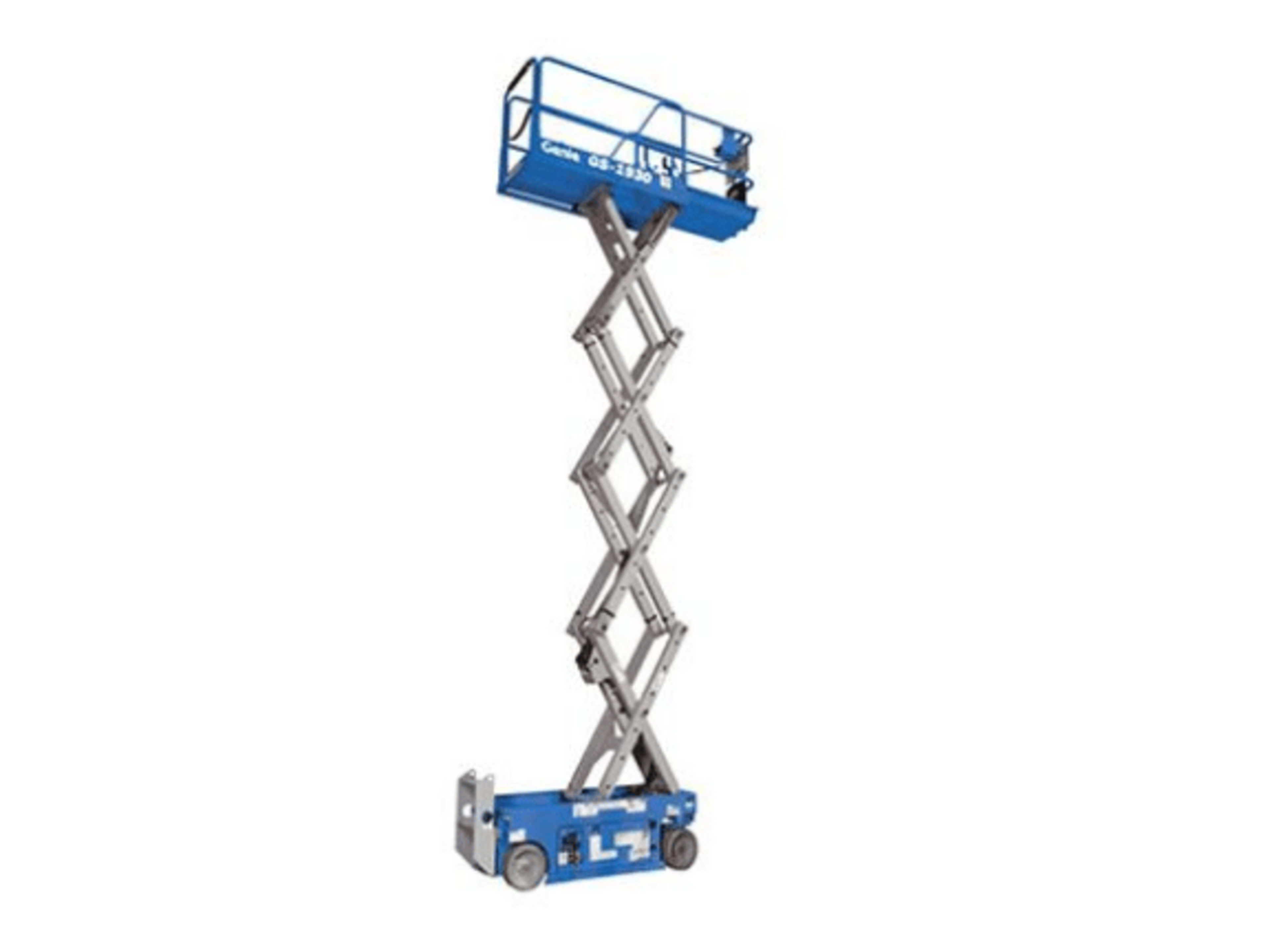 Genie GS-1930 Scissor Lift & Gaffer (10 Hour Day)