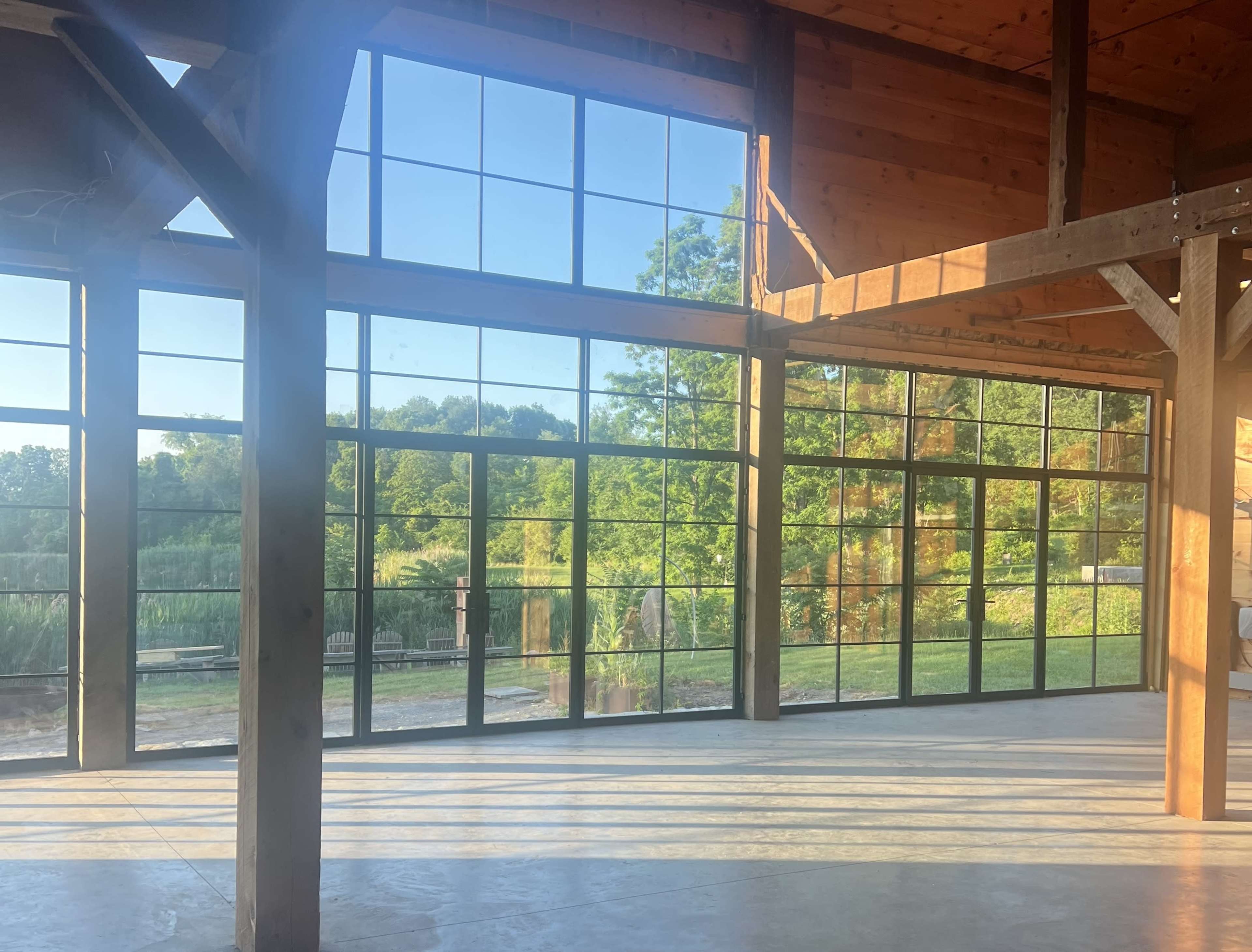 Renovated Barn Overlooking A Pond Image in Livingston, Hudson, NY