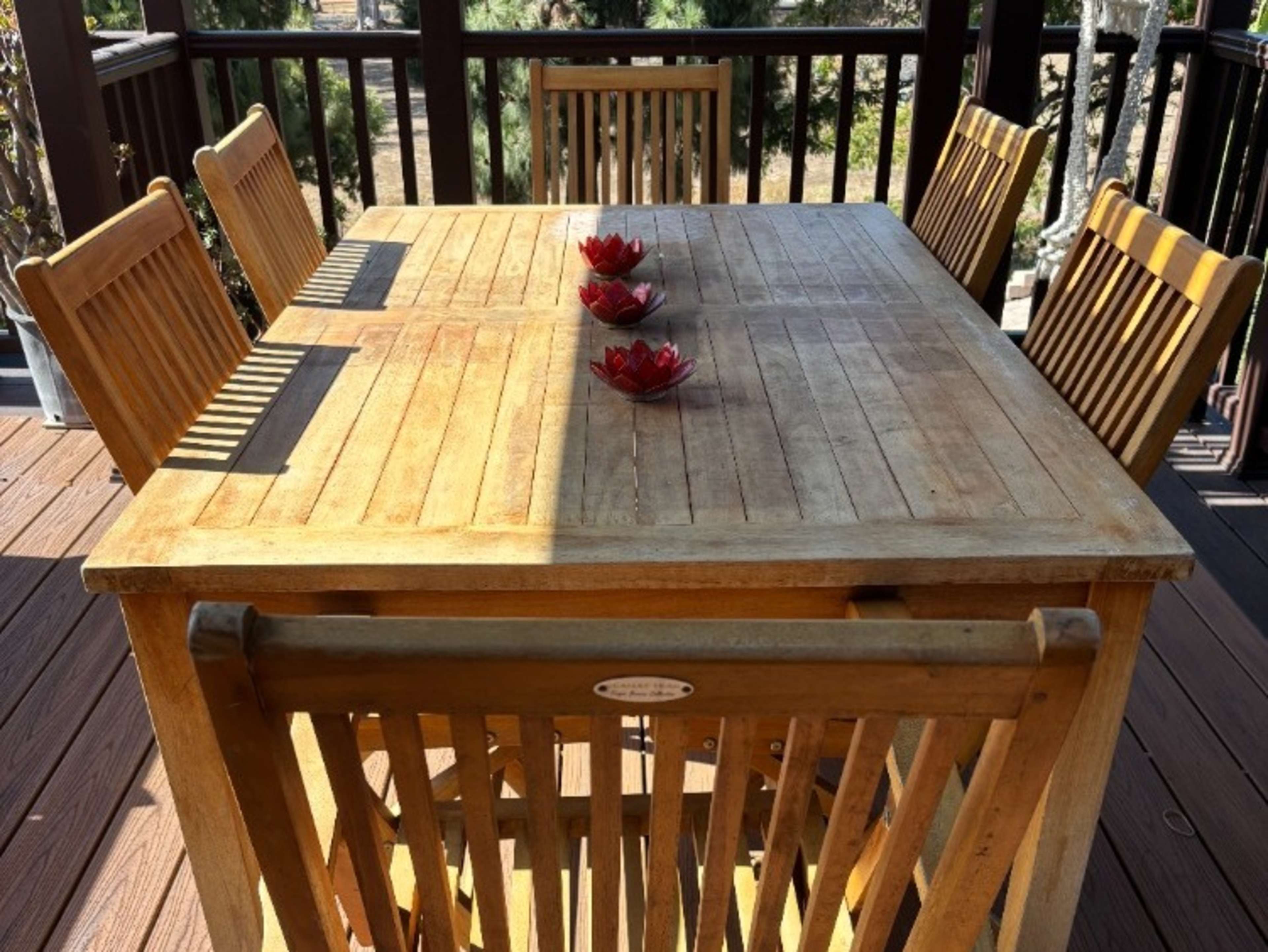Teak Farm Table