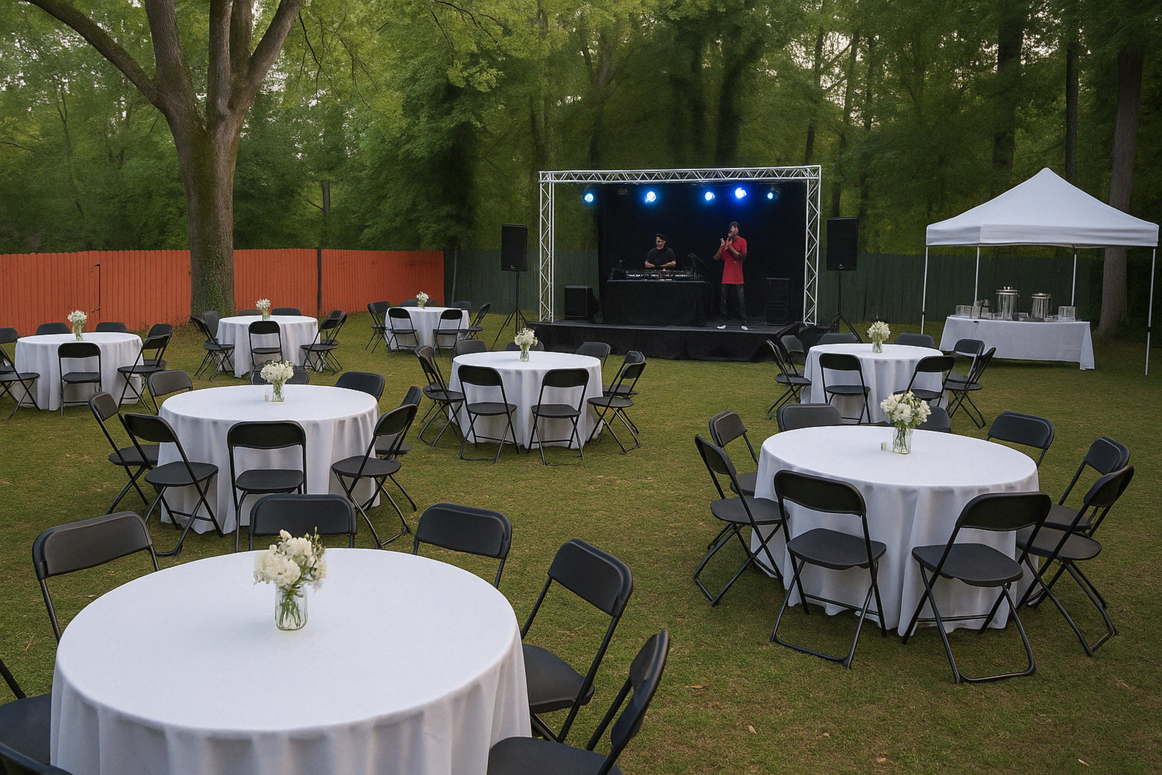 Private Outdoor Event Yard in College Park Image in College Park, College Park, GA
