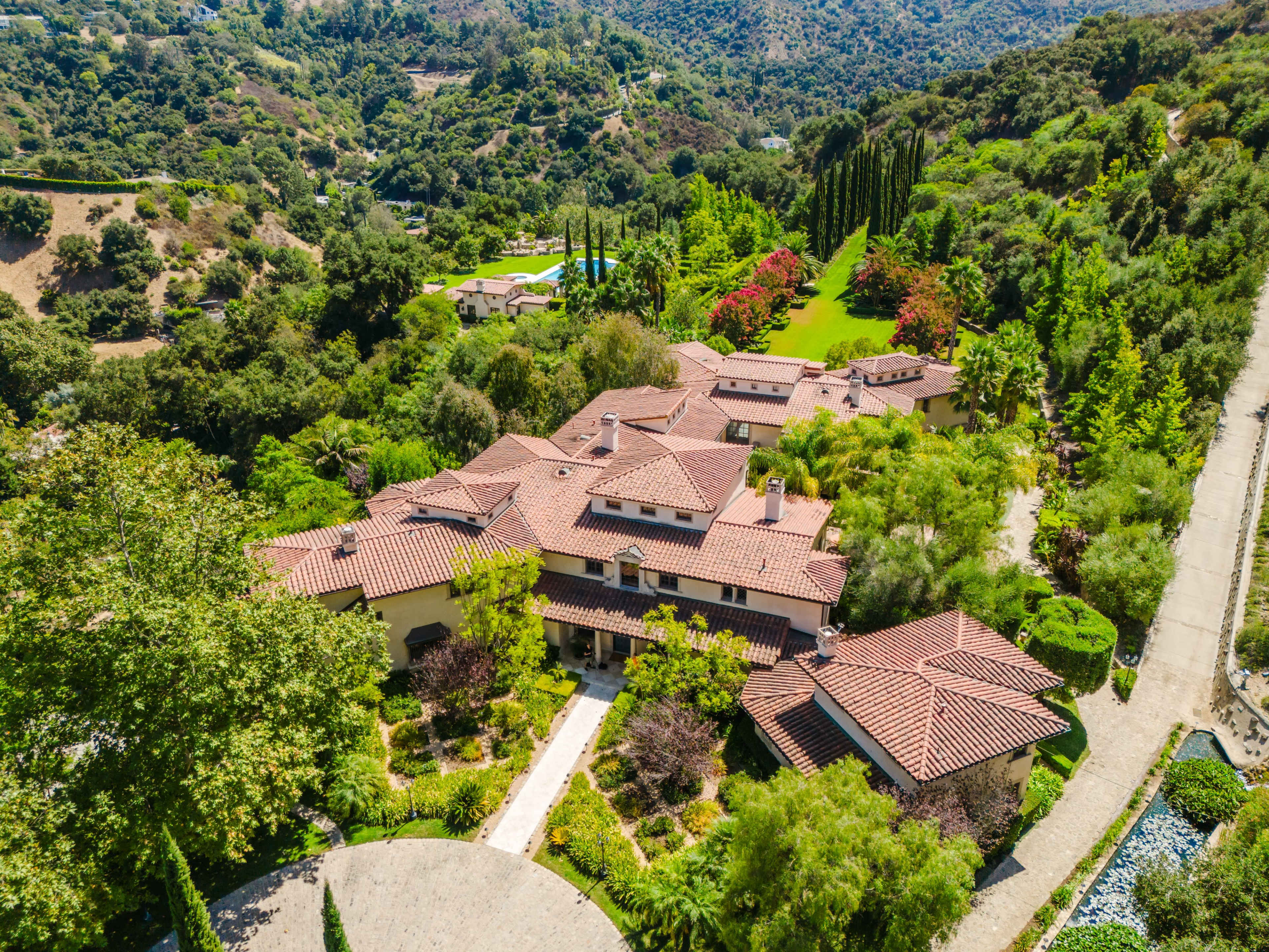 MEDITERRANEAN ESCAPE WITH ICONIC CANYON VIEWS Image in Beverly Crest, Beverly Hills, CA
