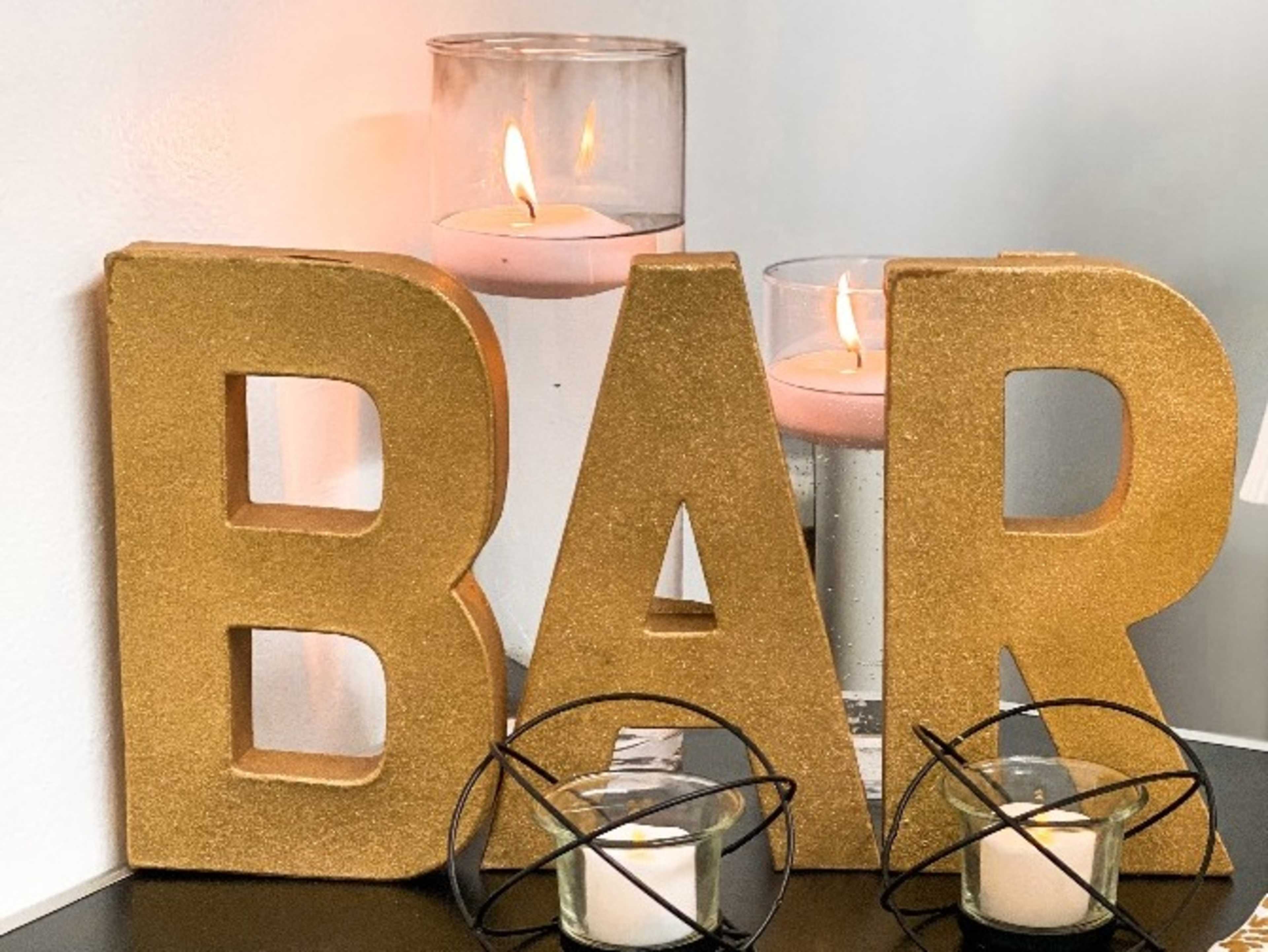 Bring your own spirits package (bartender included