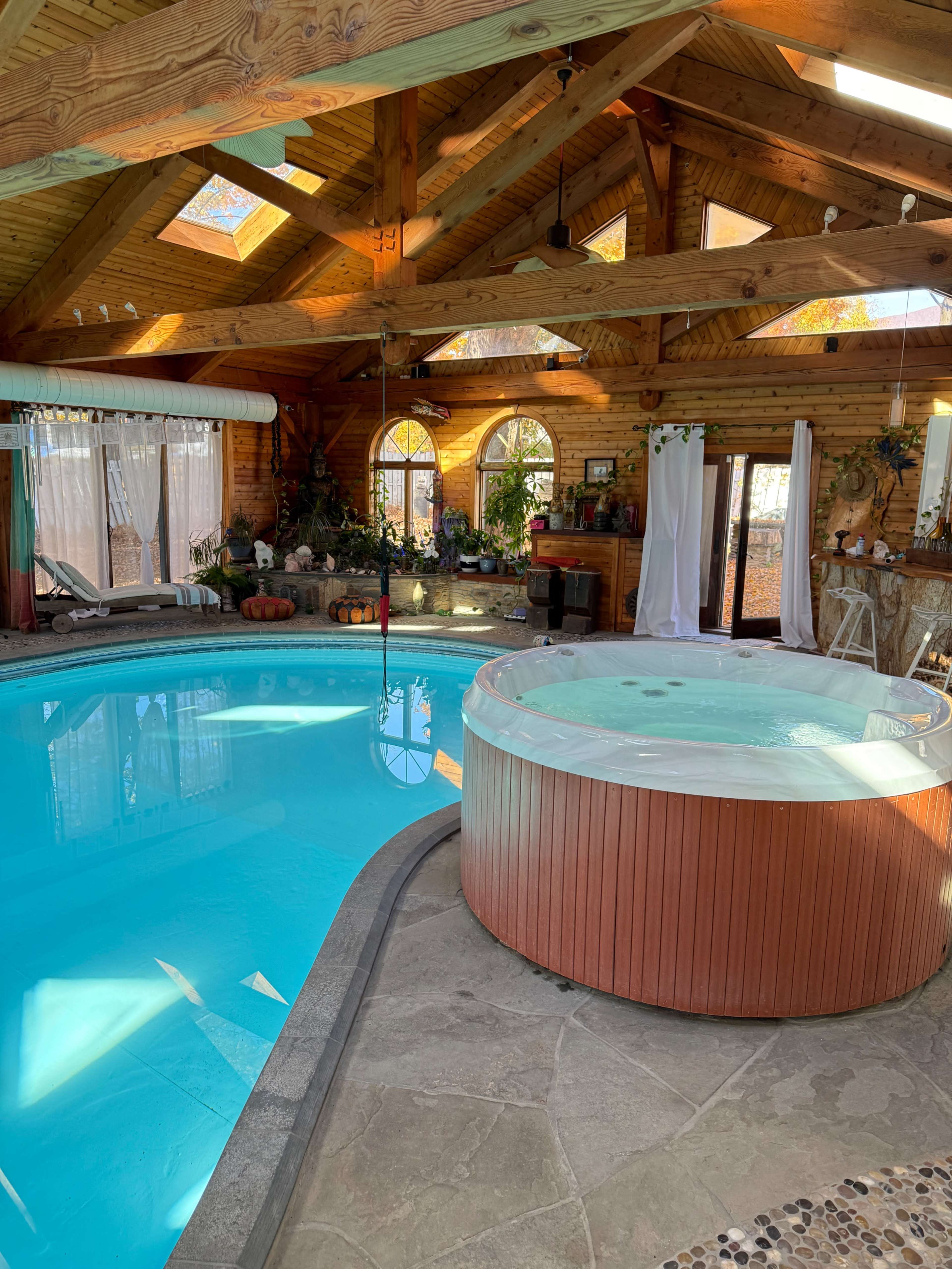 Indoor pool Image in Woodstock, Woodstock, NY
