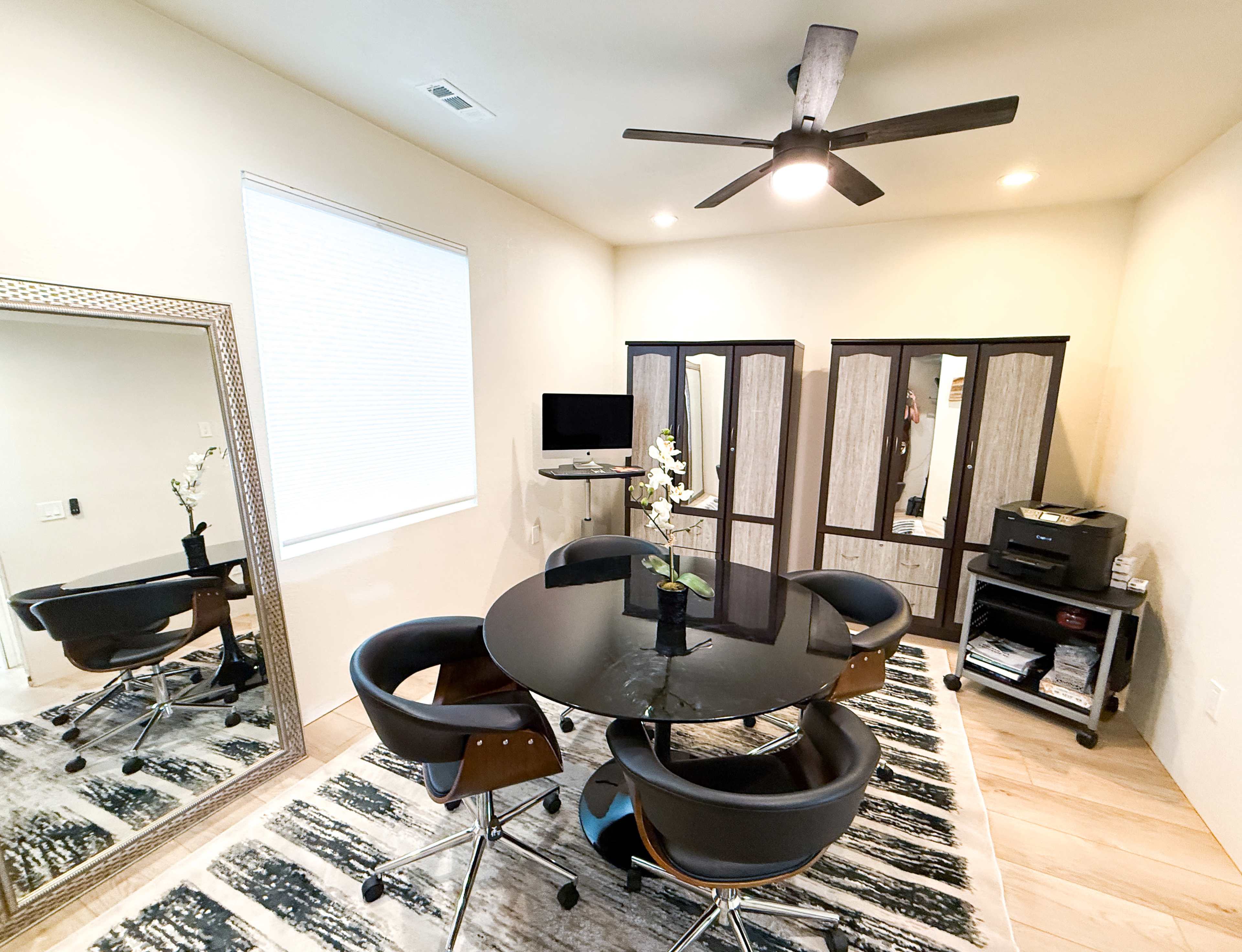 Multi-Zone Studio: Cyclorama, Green Screen, Audio Booth, Outdoor Space in Modern Home Image in Timnath, Timnath, CO