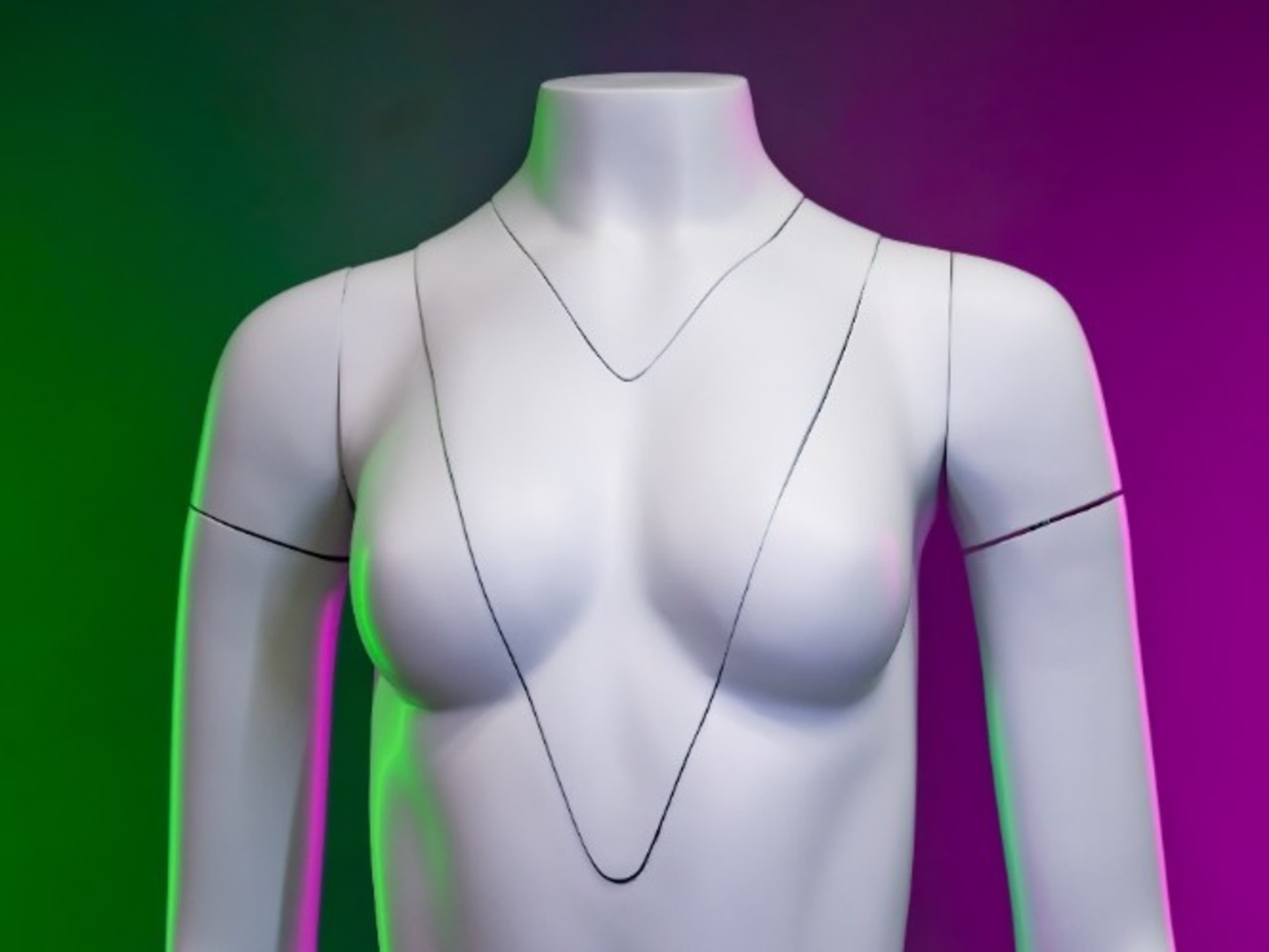 Full Body Female Ghost mannequin