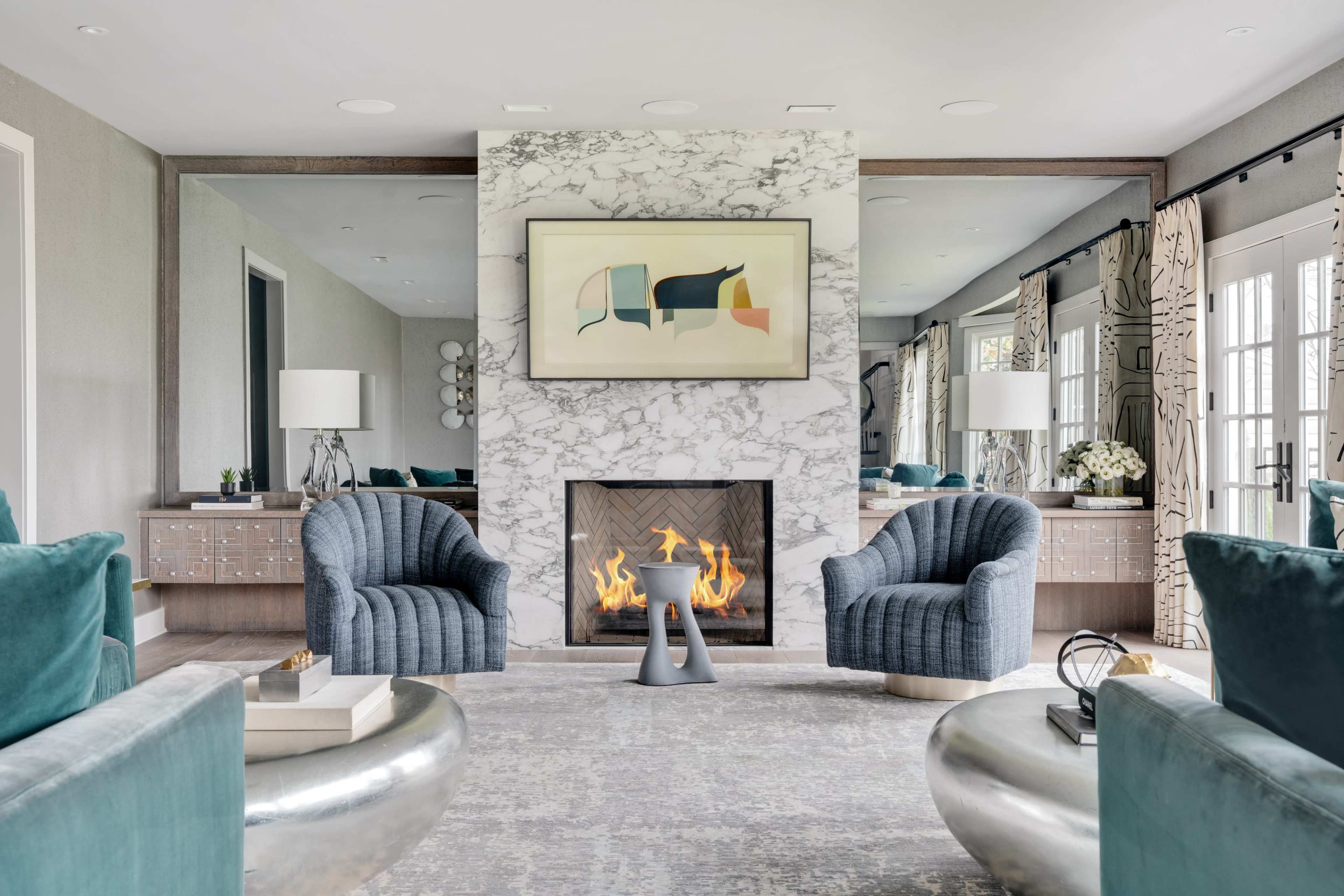 Ultra-Luxury Short Hills Estate | Pool, Gardens, Cinematic Interiors Image in Short Hills, Short Hills, NJ