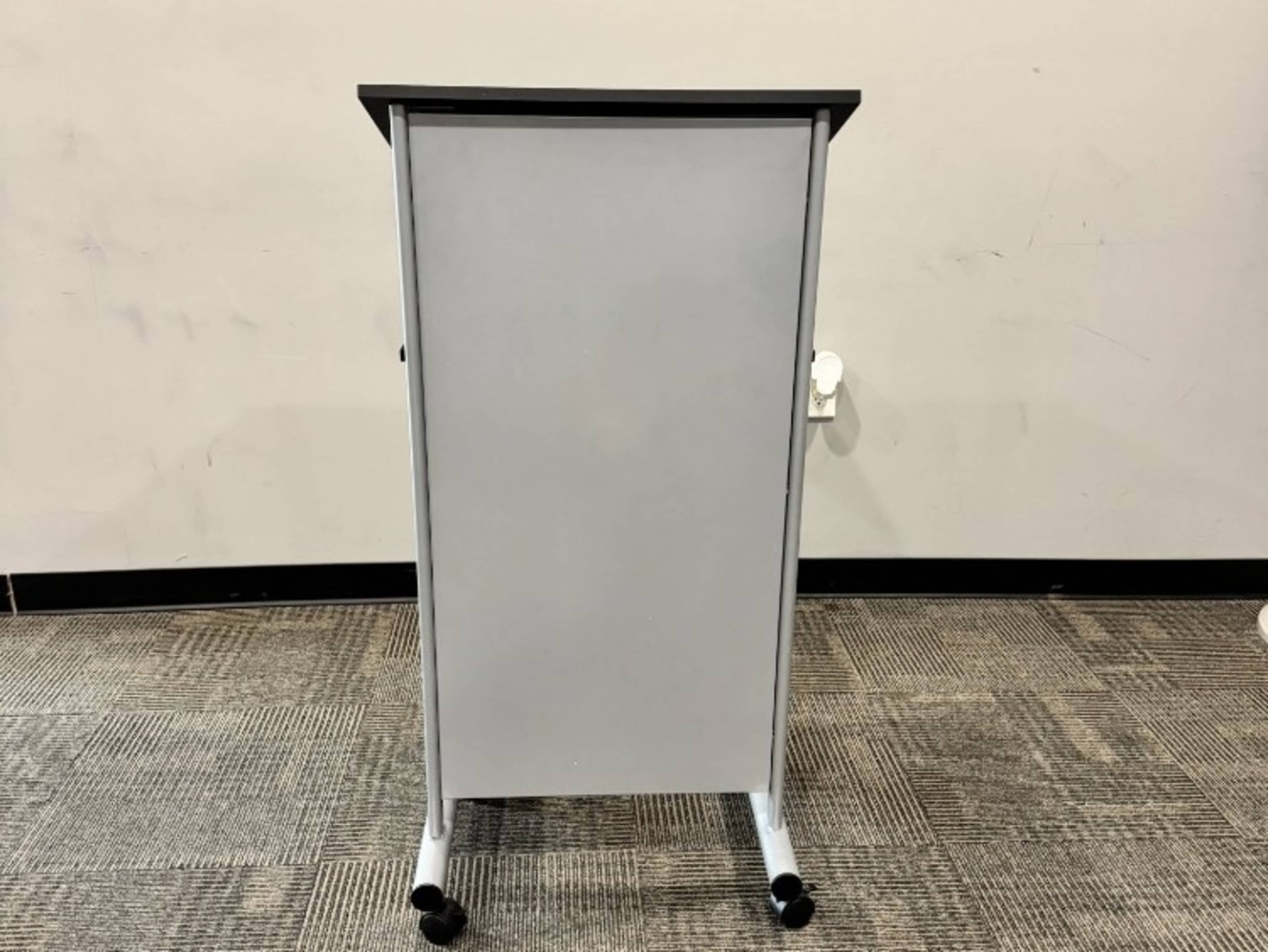 Audio-Visual Direct Wheeled Lectern Podium 