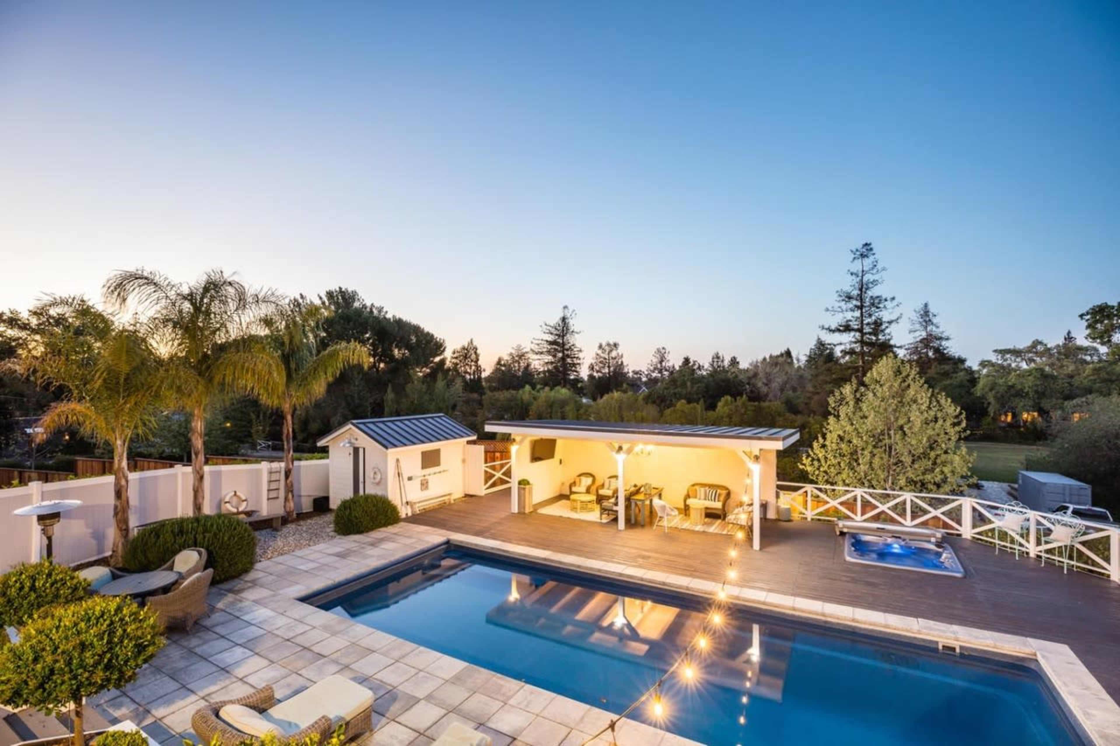 Resort Pool, Spa & Cabana in Los Gatos Image in Los Gatos, Los Gatos, CA