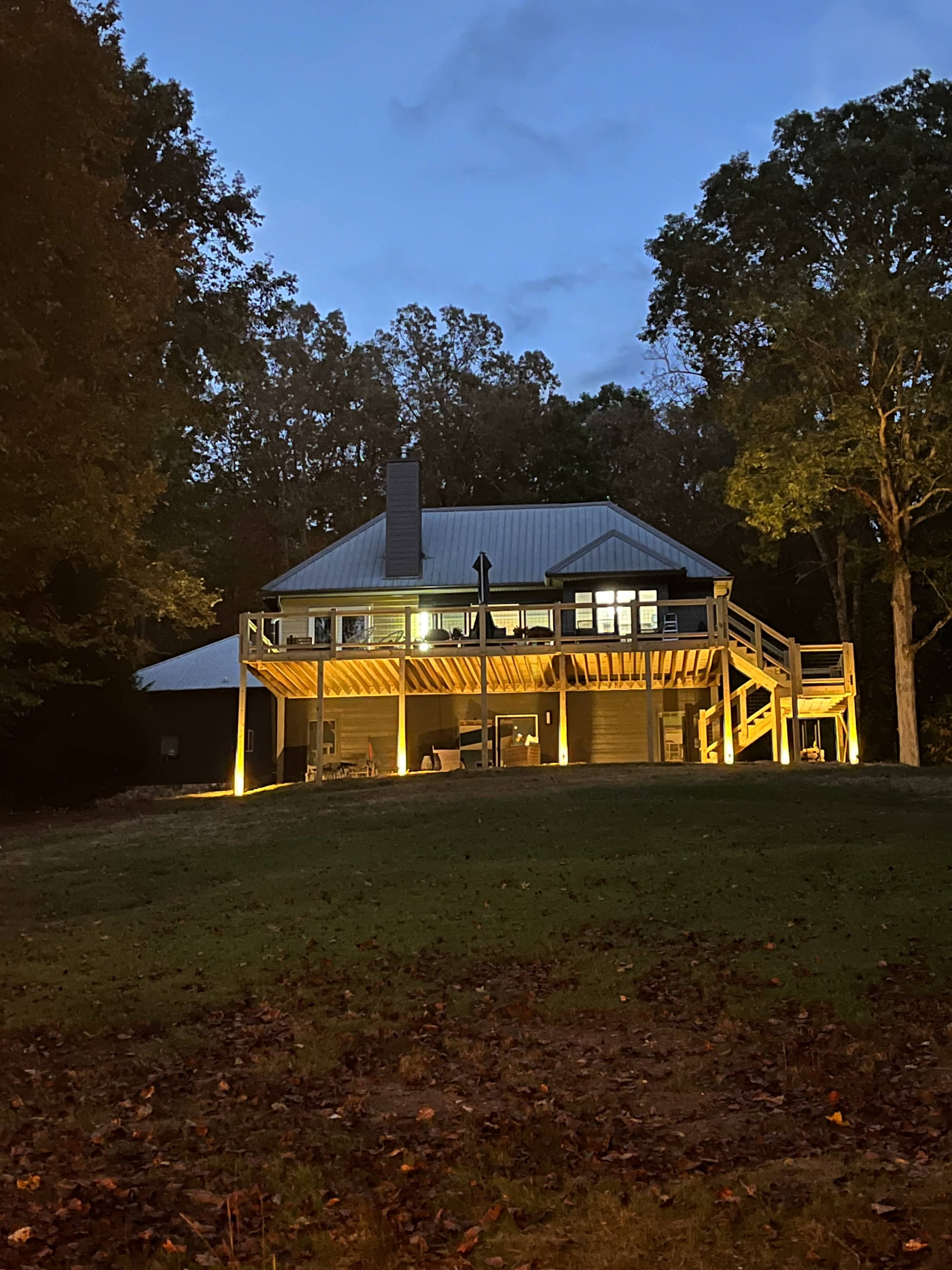 Cinematic Mountain Chalet with Creekside Fire Pit & Forest Views Image in , Dawsonville, GA