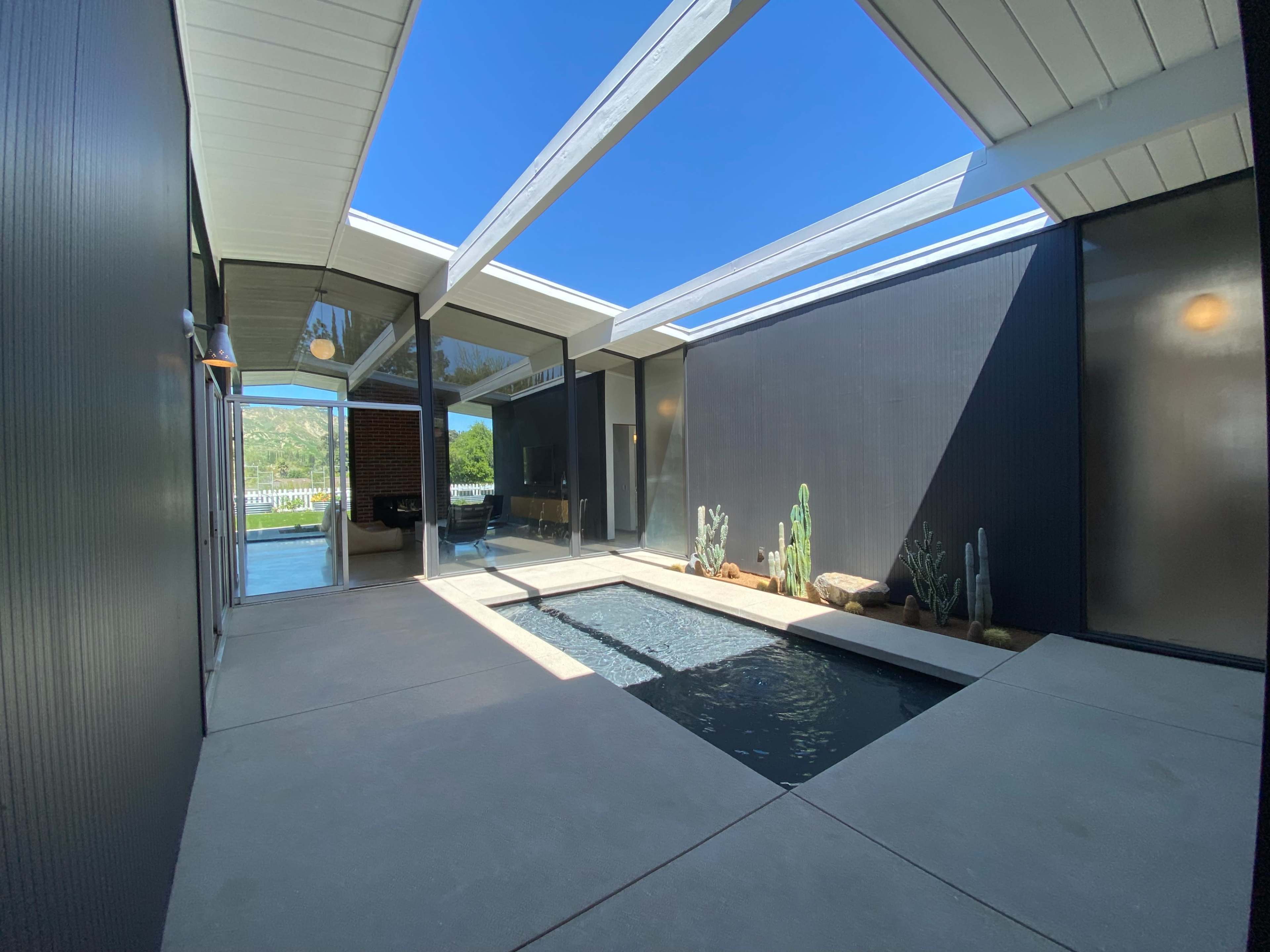 Original Eichler Gem: Atrium Pool, Mountain Views Image in Granada Hills, Granada Hills, CA