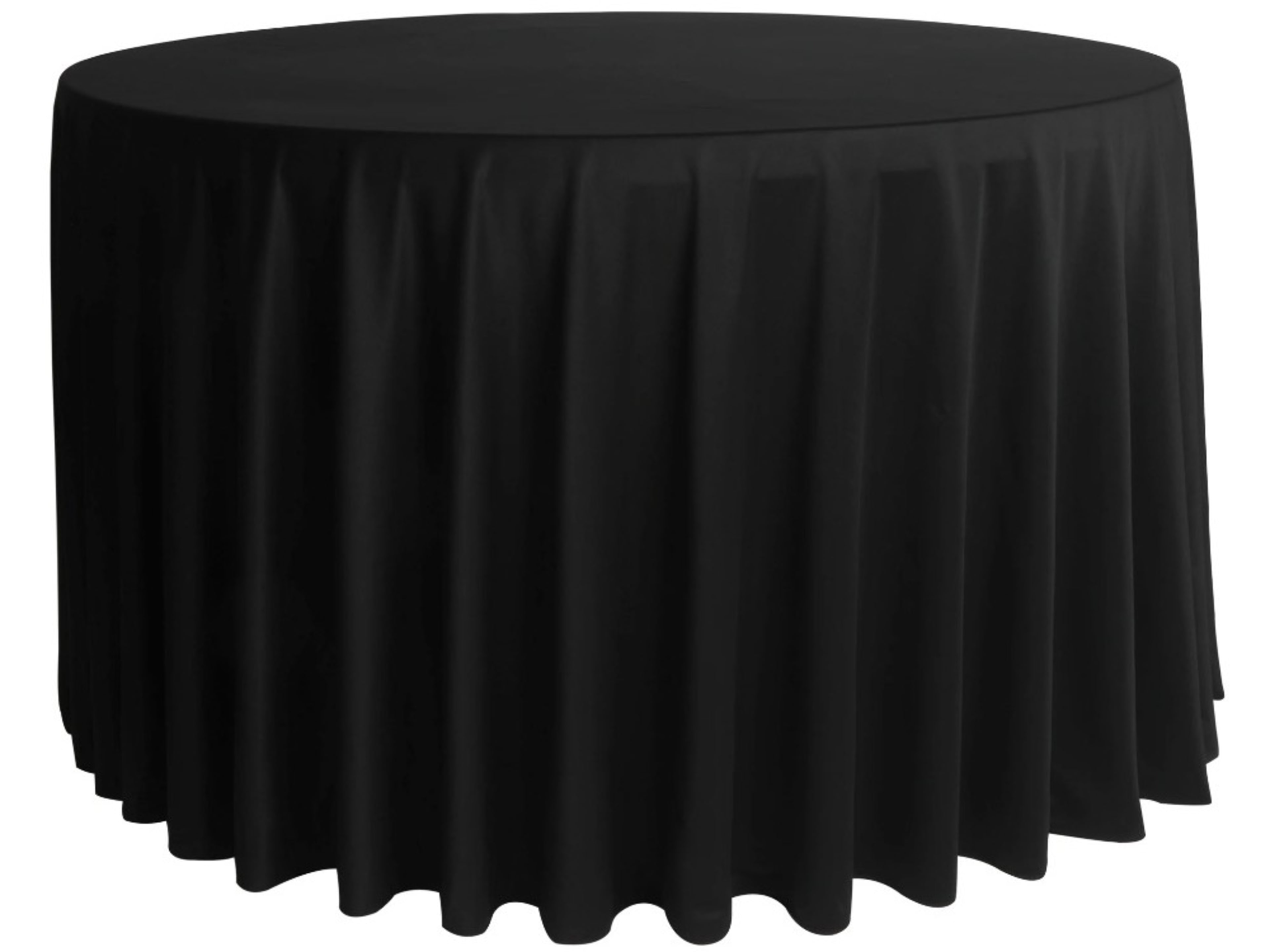 Black Table Linen