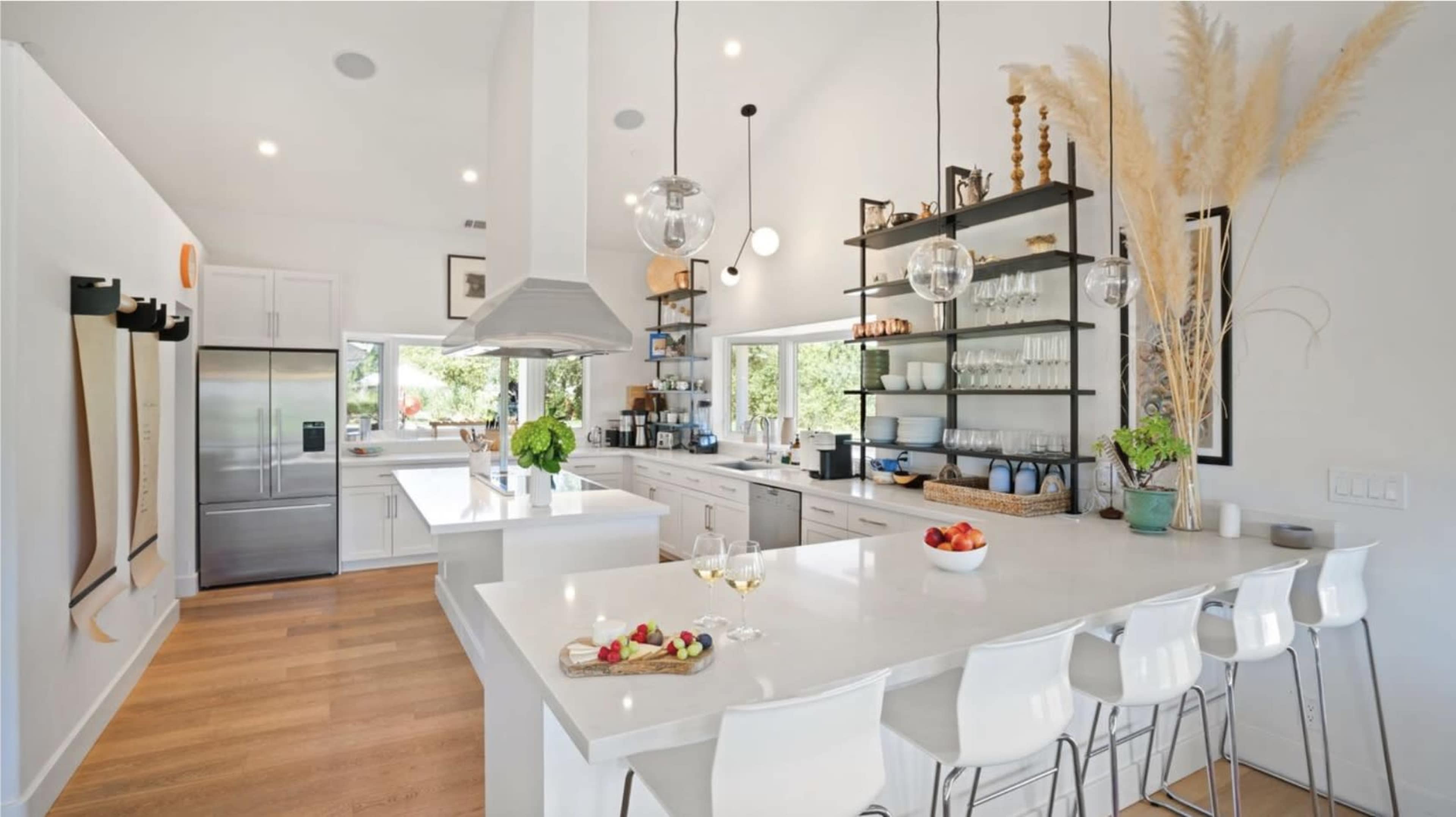 Light-Filled Sonoma Farm Estate with Pool and Views for Editorial & Brand Shoots Image in , Healdsburg, CA