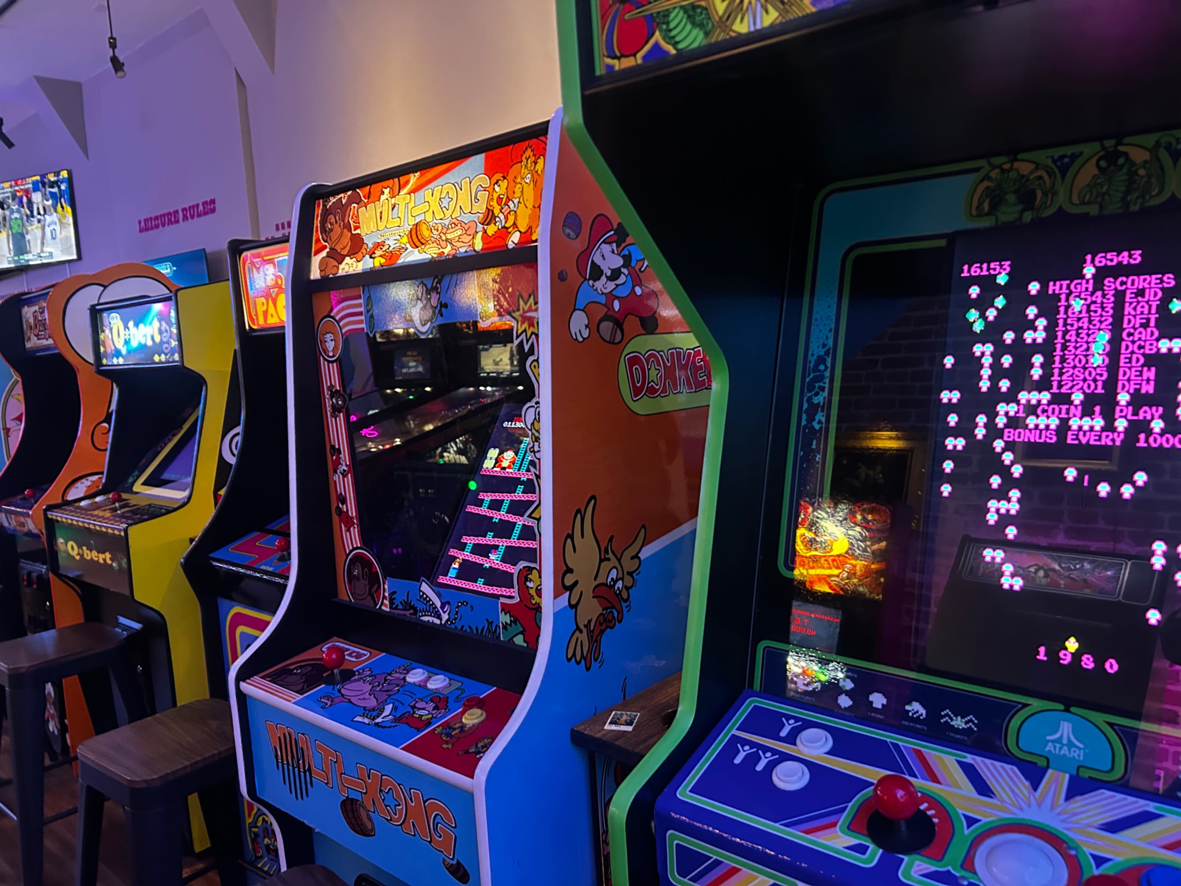 Arcade Bar with Retro Arcade & Pinball Games Image in San Rafael, San Rafael, CA