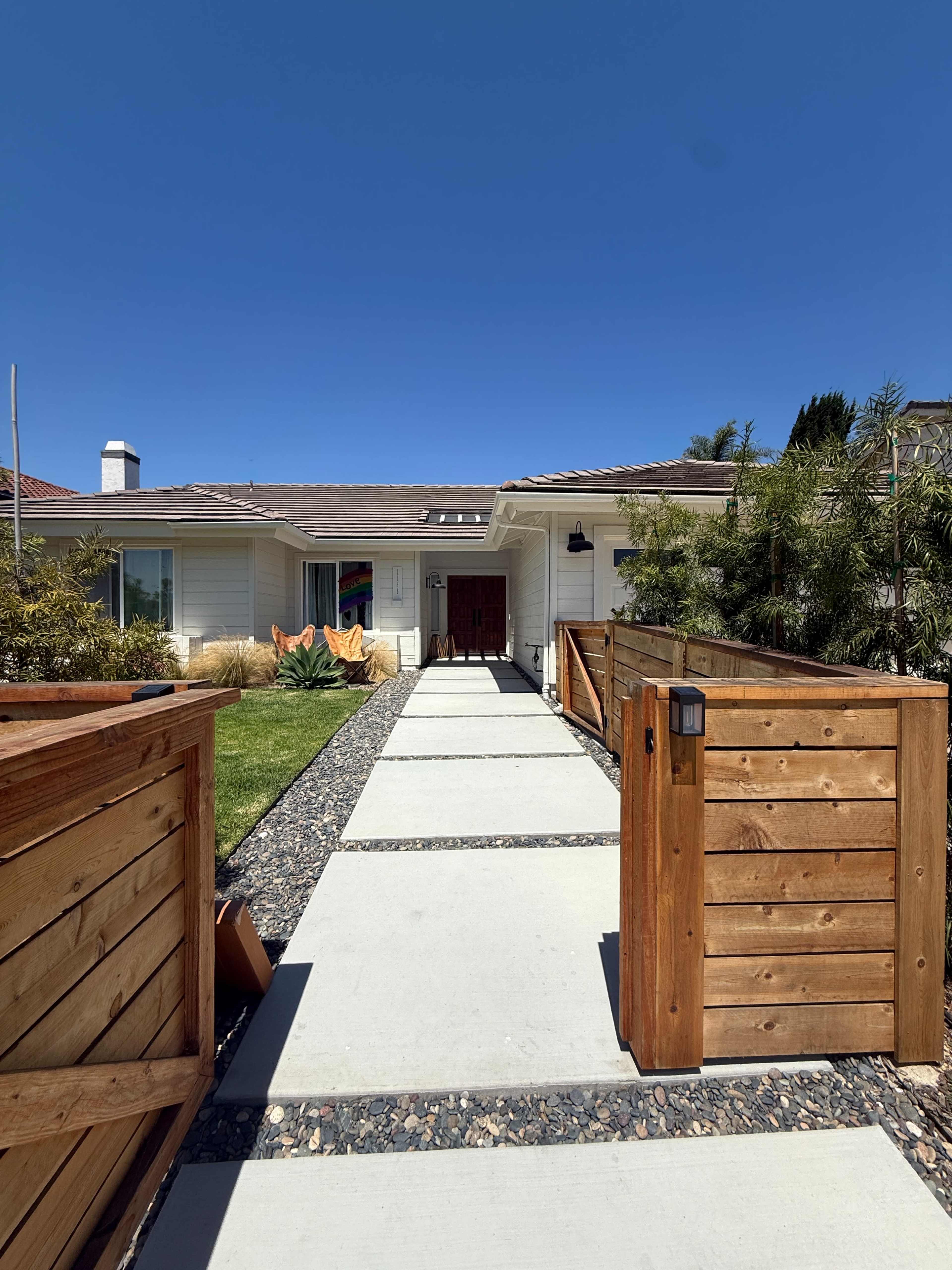 Remodeled Chic Suburban Home Image in Encinitas, Encinitas, CA