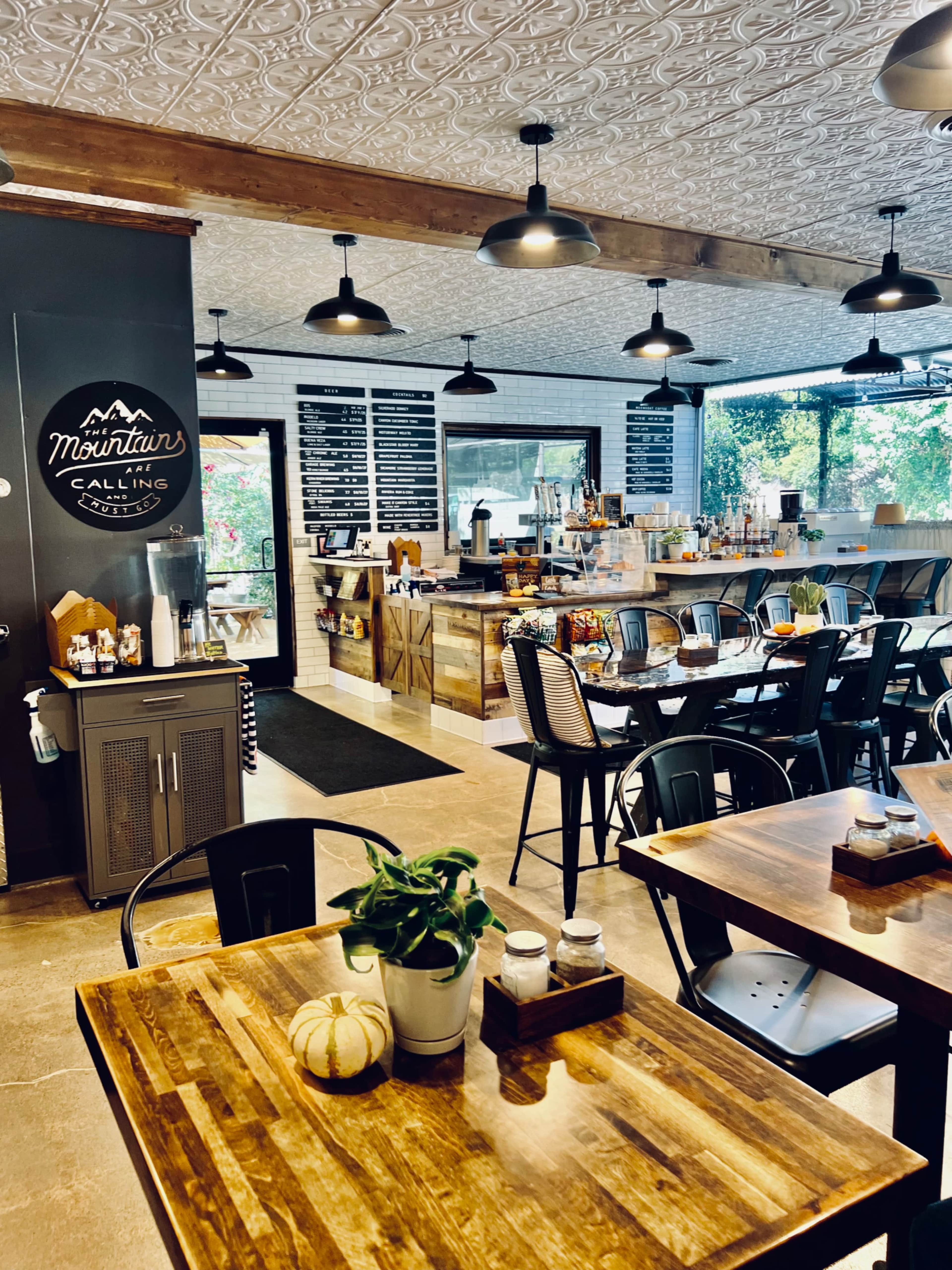 Farmhouse Canyon Country Vibe Restaurant and Patio called “The Corral” Image in Silverado, Silverado, CA