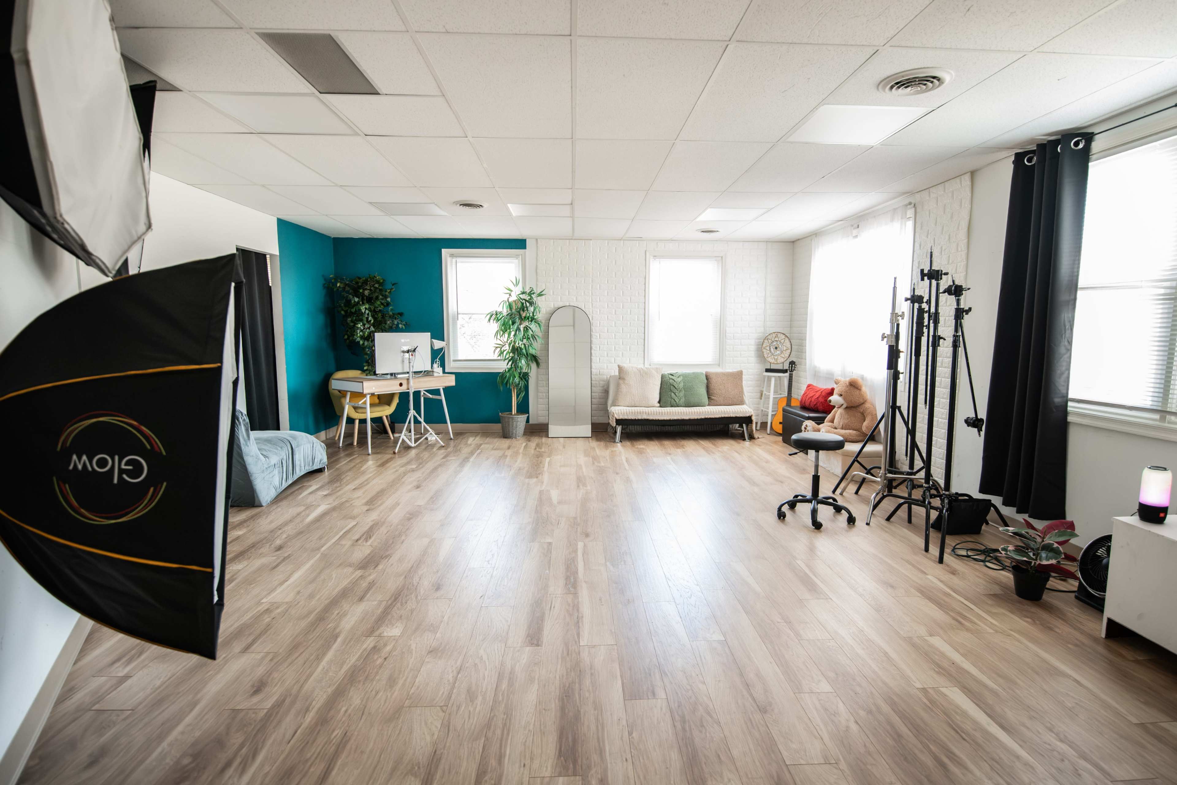 Spacious Photo Studio + Creative Space with Natural Light in College Park, MD - Studio Two (Shutter Island Studios) Image in Hollywood, College Park, MD
