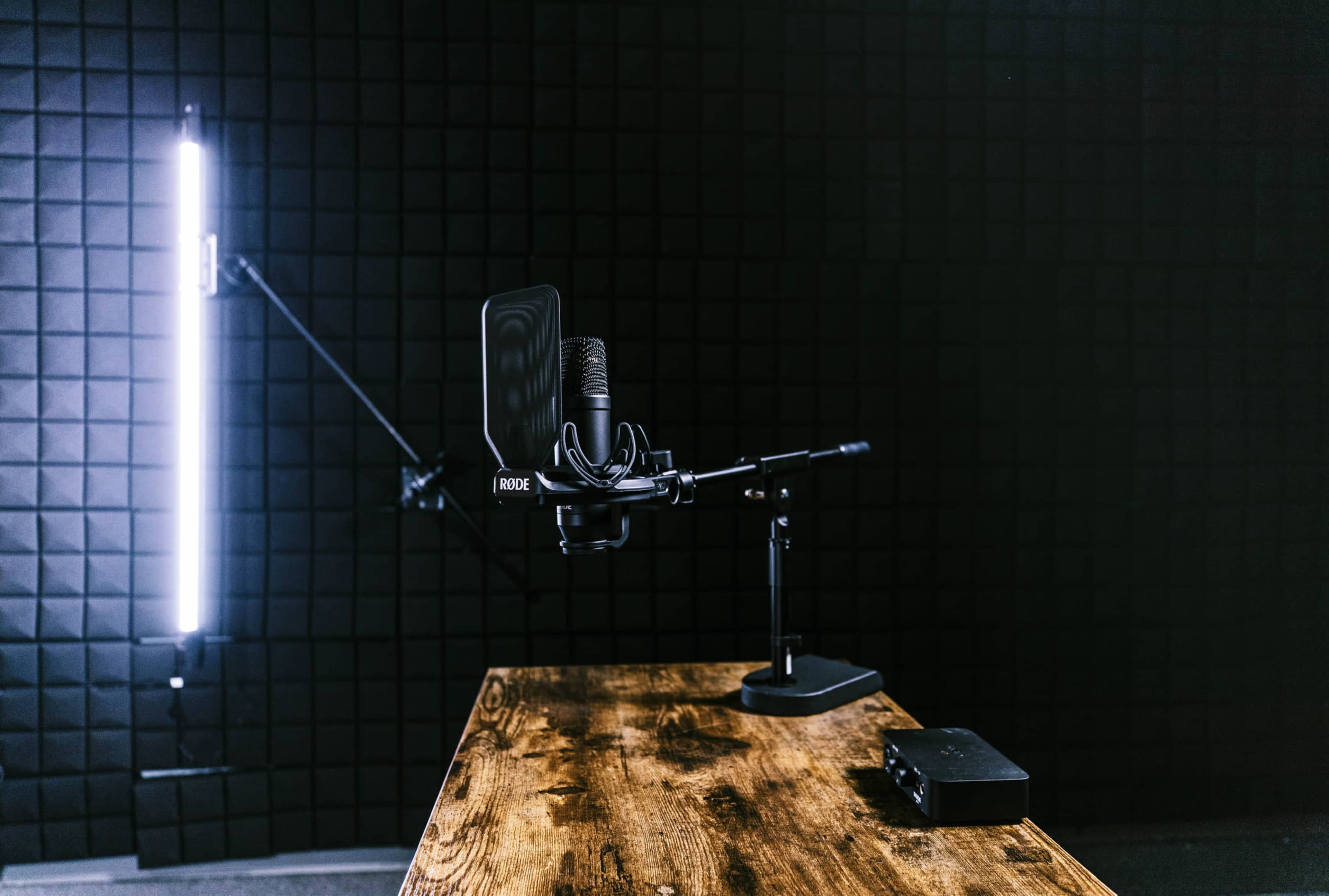 Centrally located podcast, interview and recording studio Image in Civic Center, San Francisc, CA