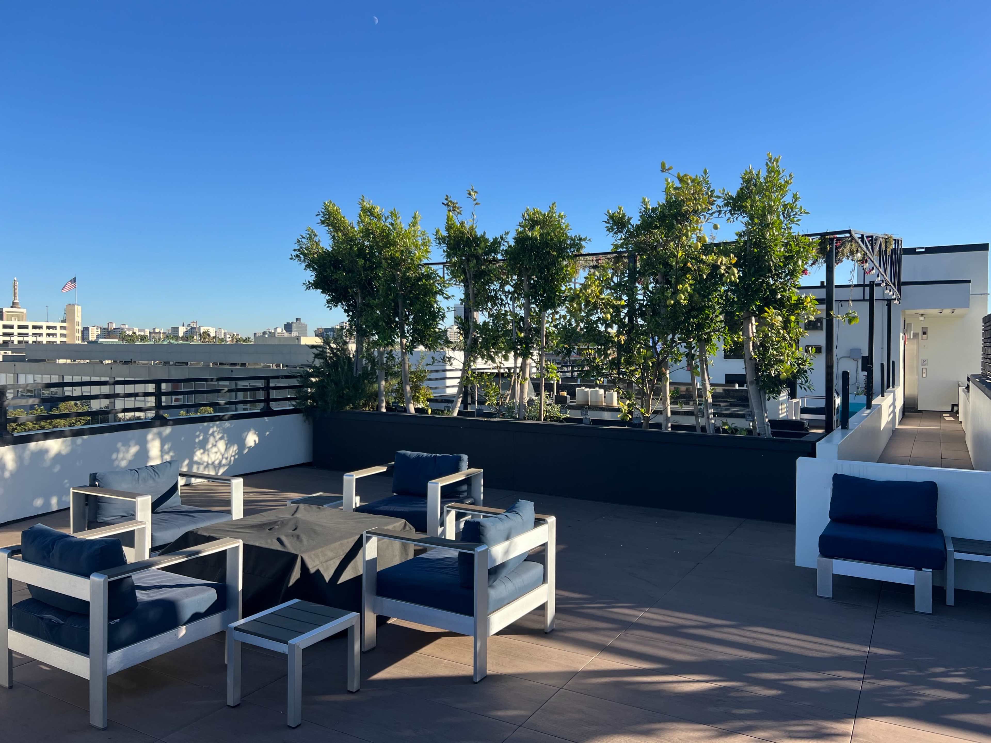 Urban Rooftop Oasis with Stunning City Views Image in Central LA, Los Angeles, CA