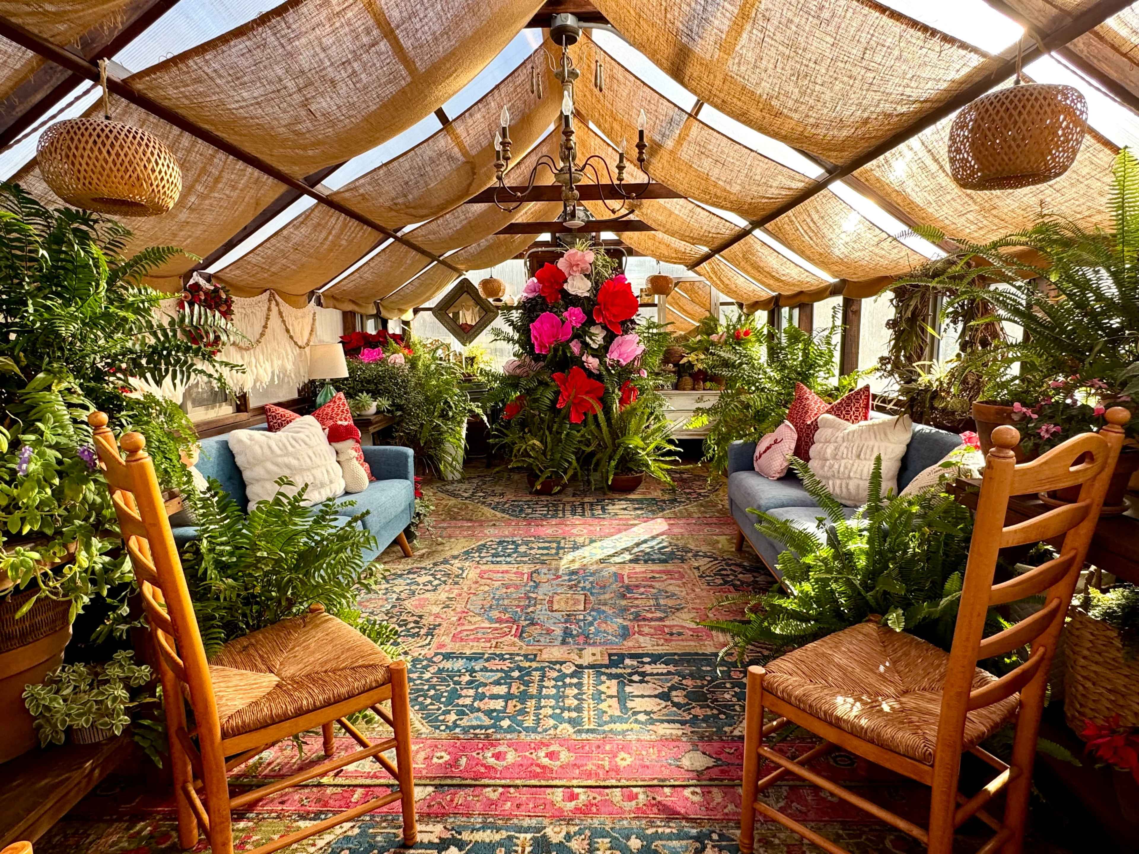 Valentine Elopement on 12 scenic acres in custom greenhouse Image in Mount Pleasant Township, Belton, MO