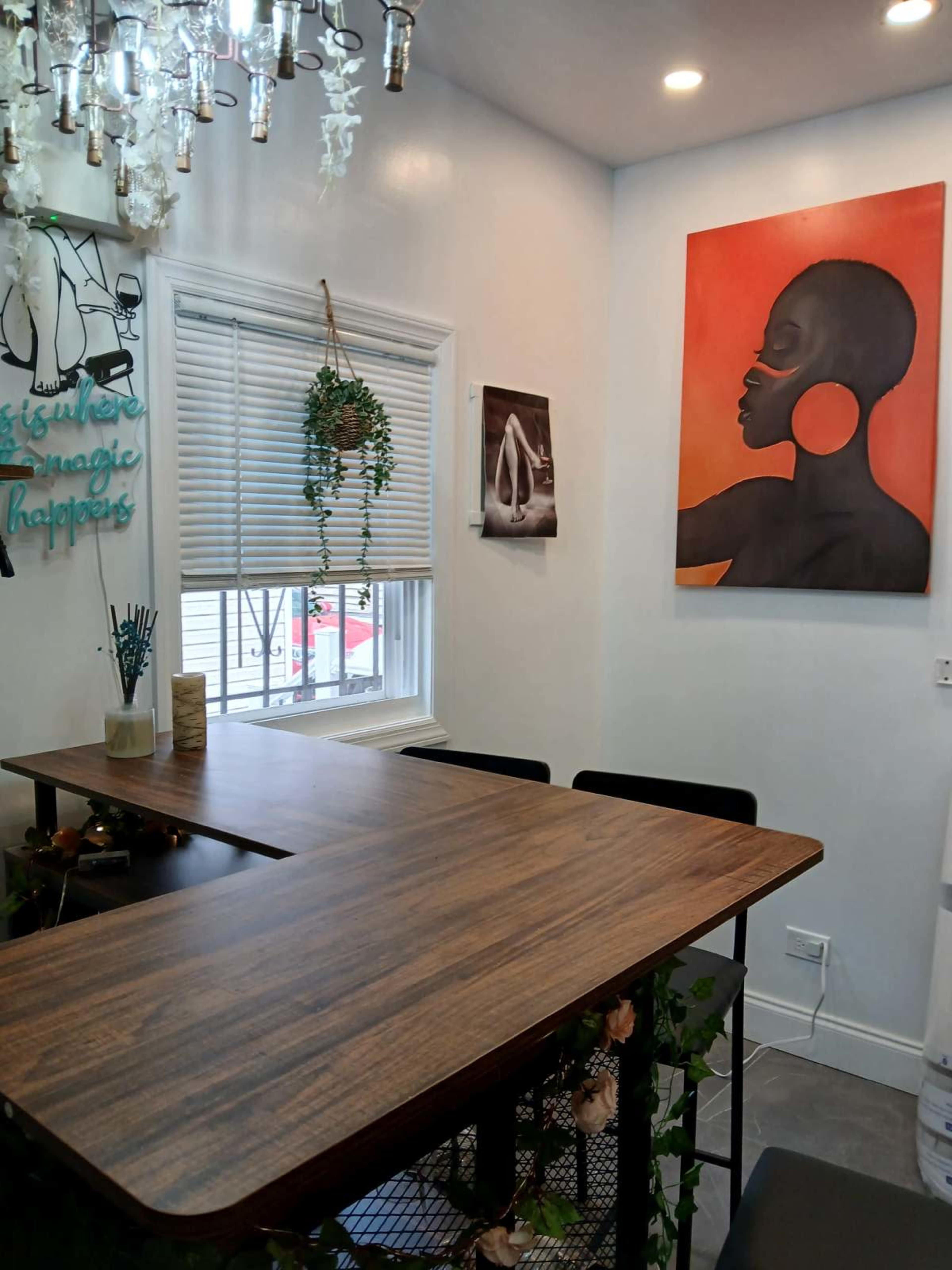 Multipurpose space which is available for overnight guest, small parties, meeting,  podcasts etc Image in Weequahic, Newark, NJ