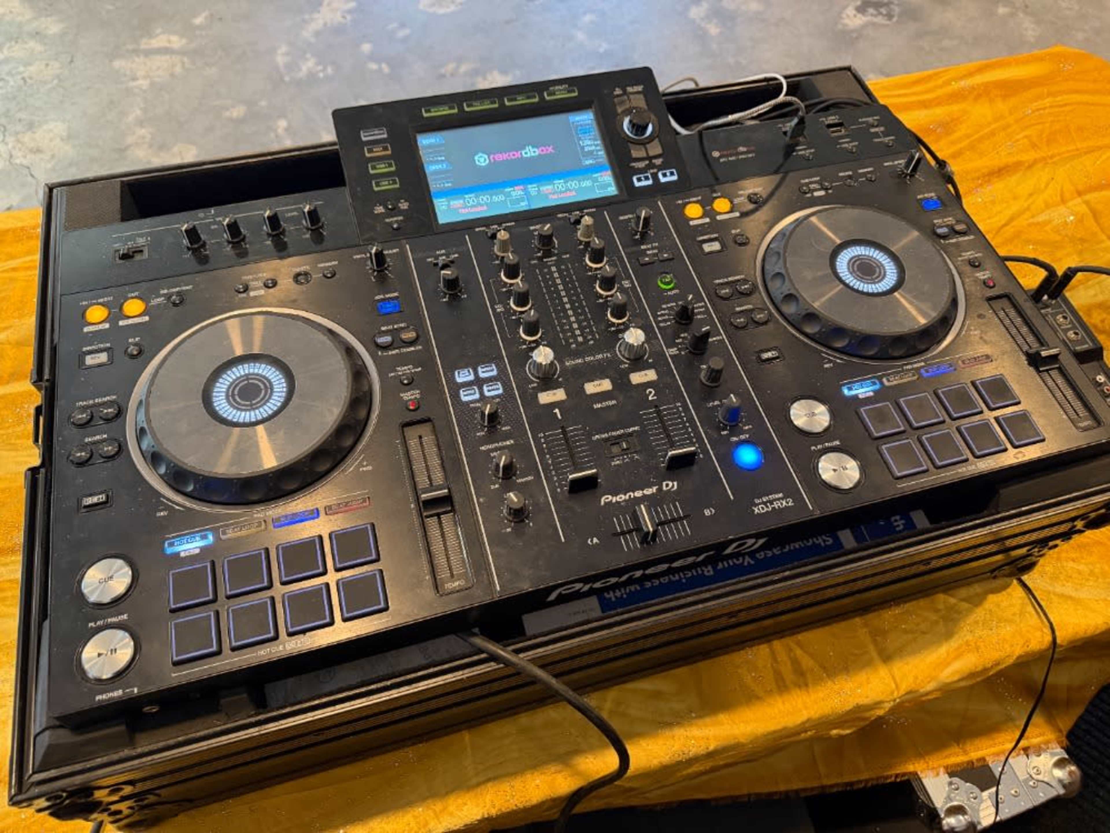 DJ Deck & Performance Setup