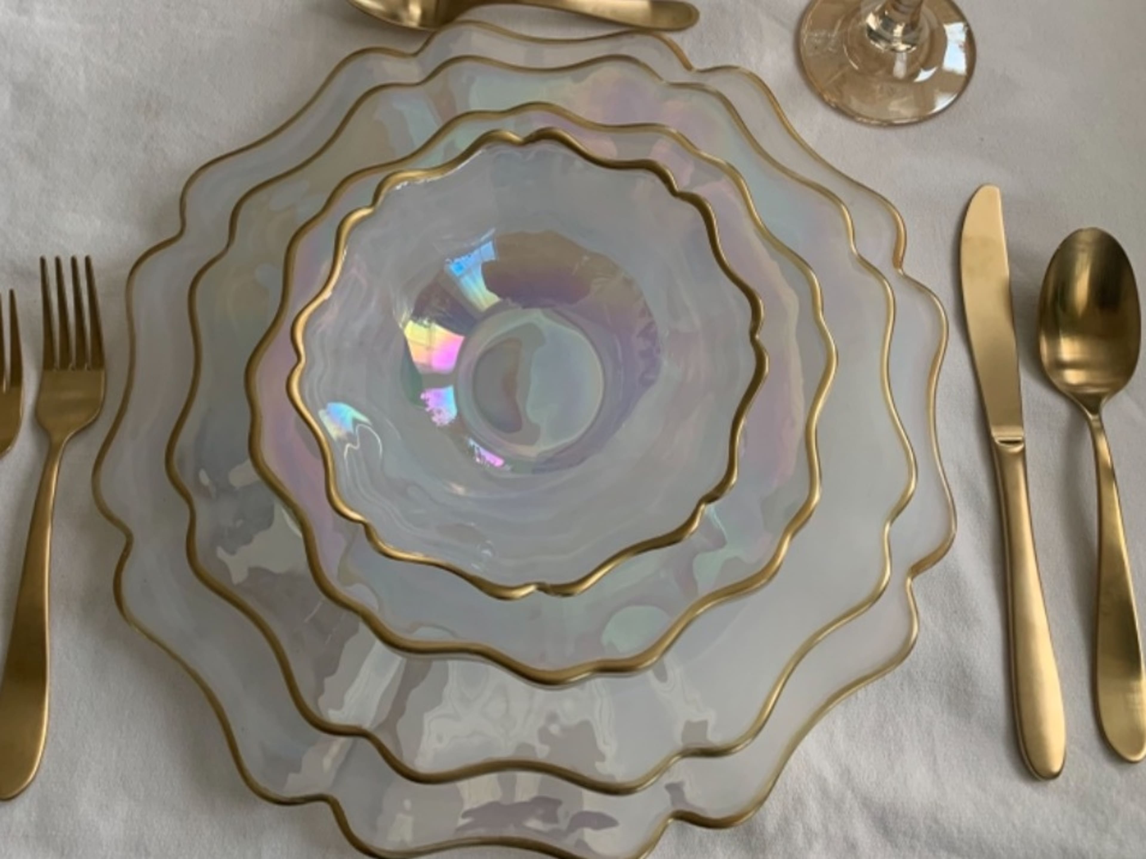 China, glasses & silverware