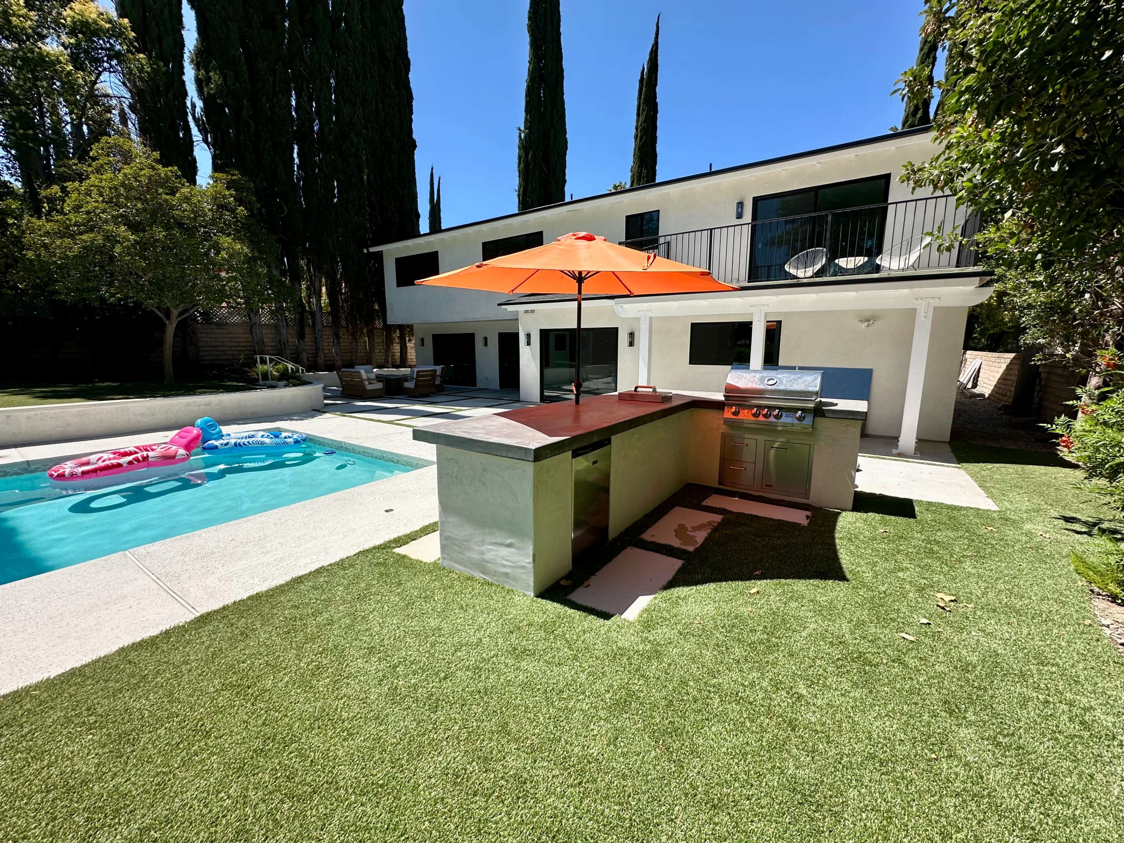 Private Backyard Oasis | Pool & Bar Retreat Image in Woodland Hills, Woodland Hills, CA