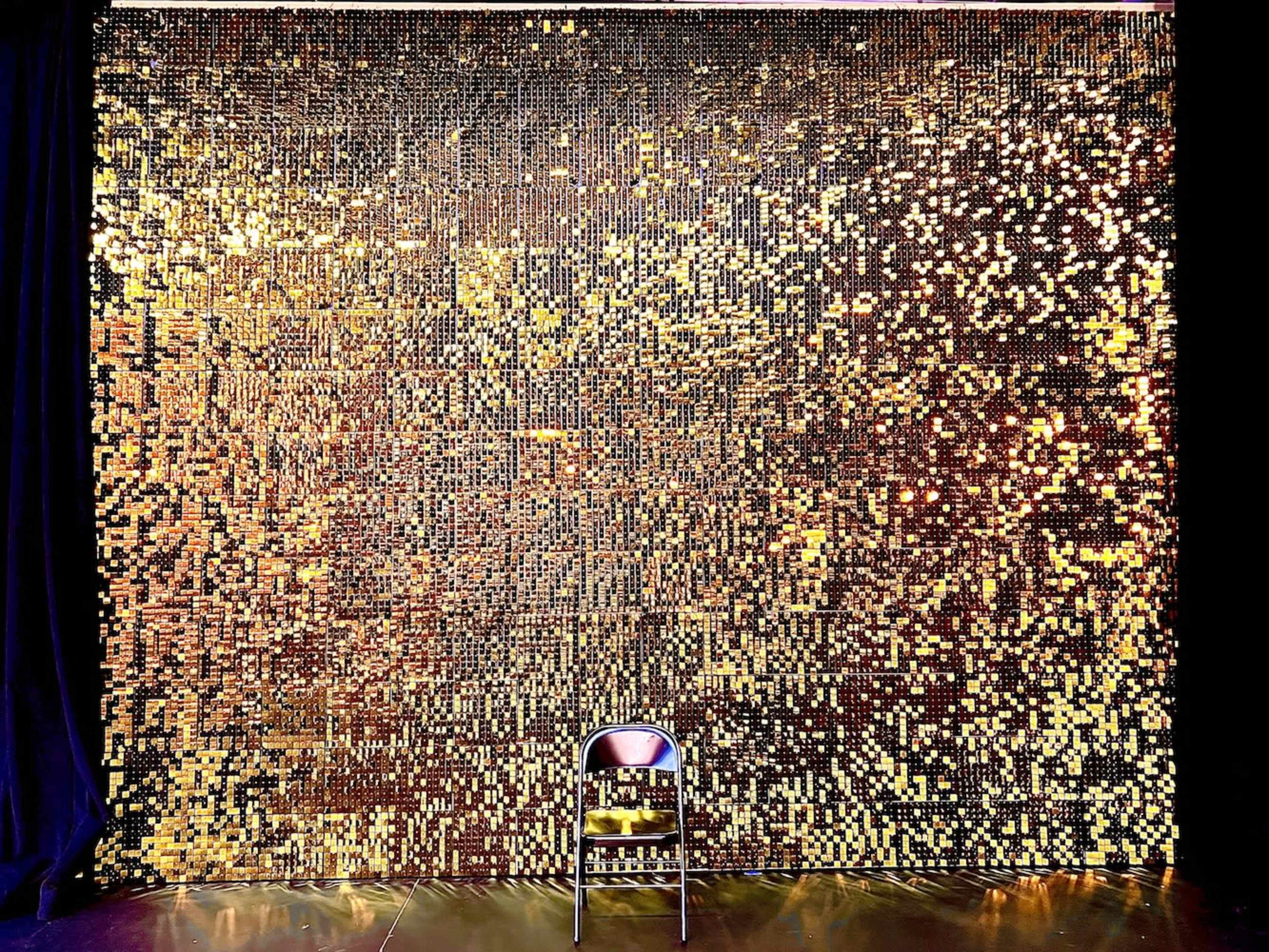 Gold Shimmer Sequin Wall at Atlanta's most trusted studio Image in Doraville, Atlanta, GA