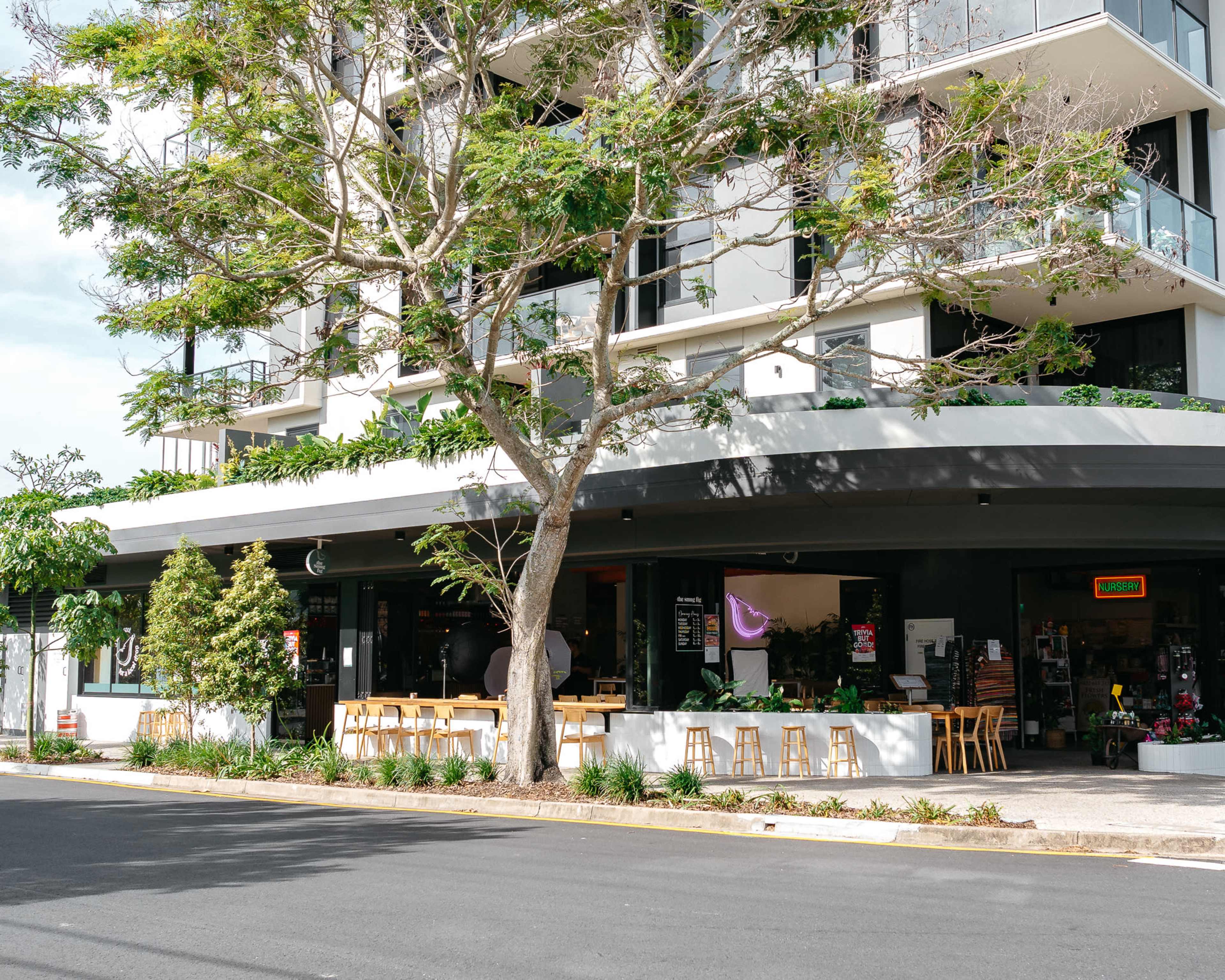 Modern Event space with Mural wall and break out alfresco Image in Stones Corner, Stones Corner, QLD