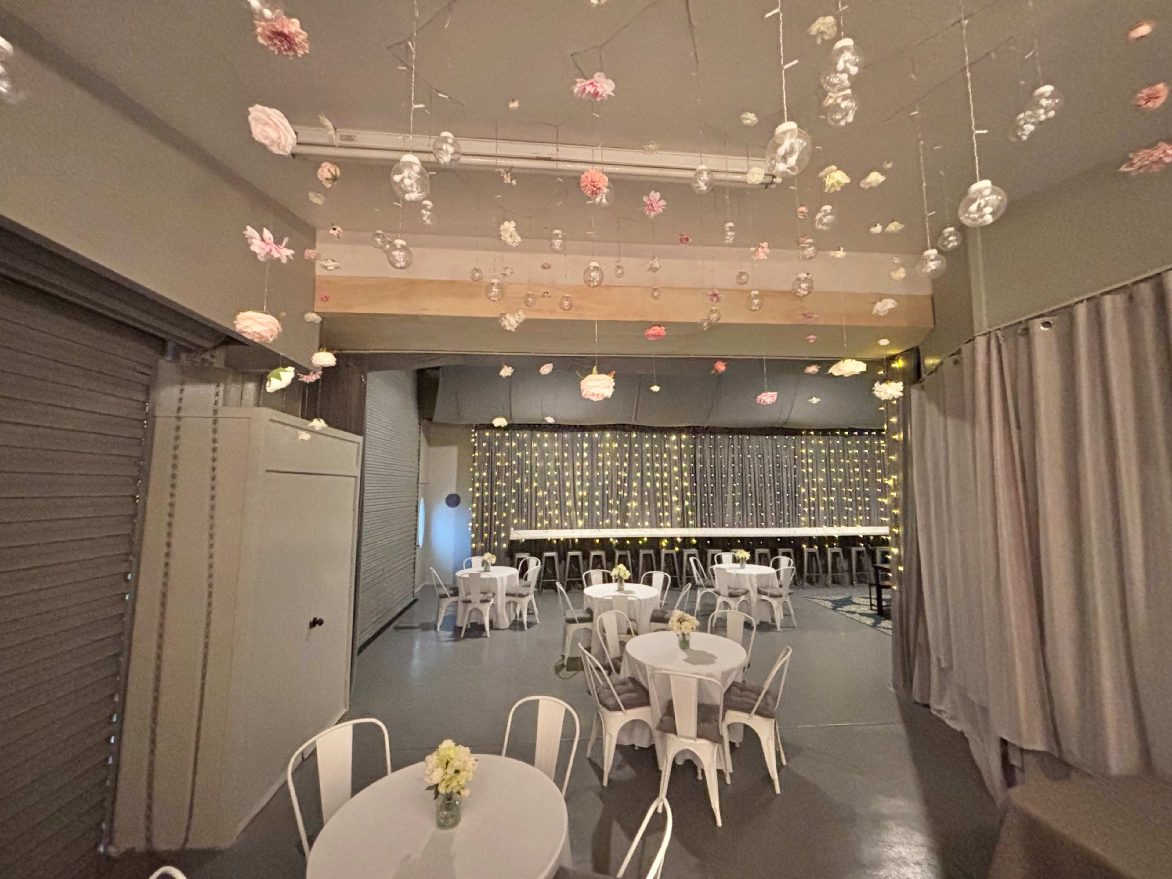 The Garden Retreat | Event Center with Photo booth, Tables, and Chairs ...