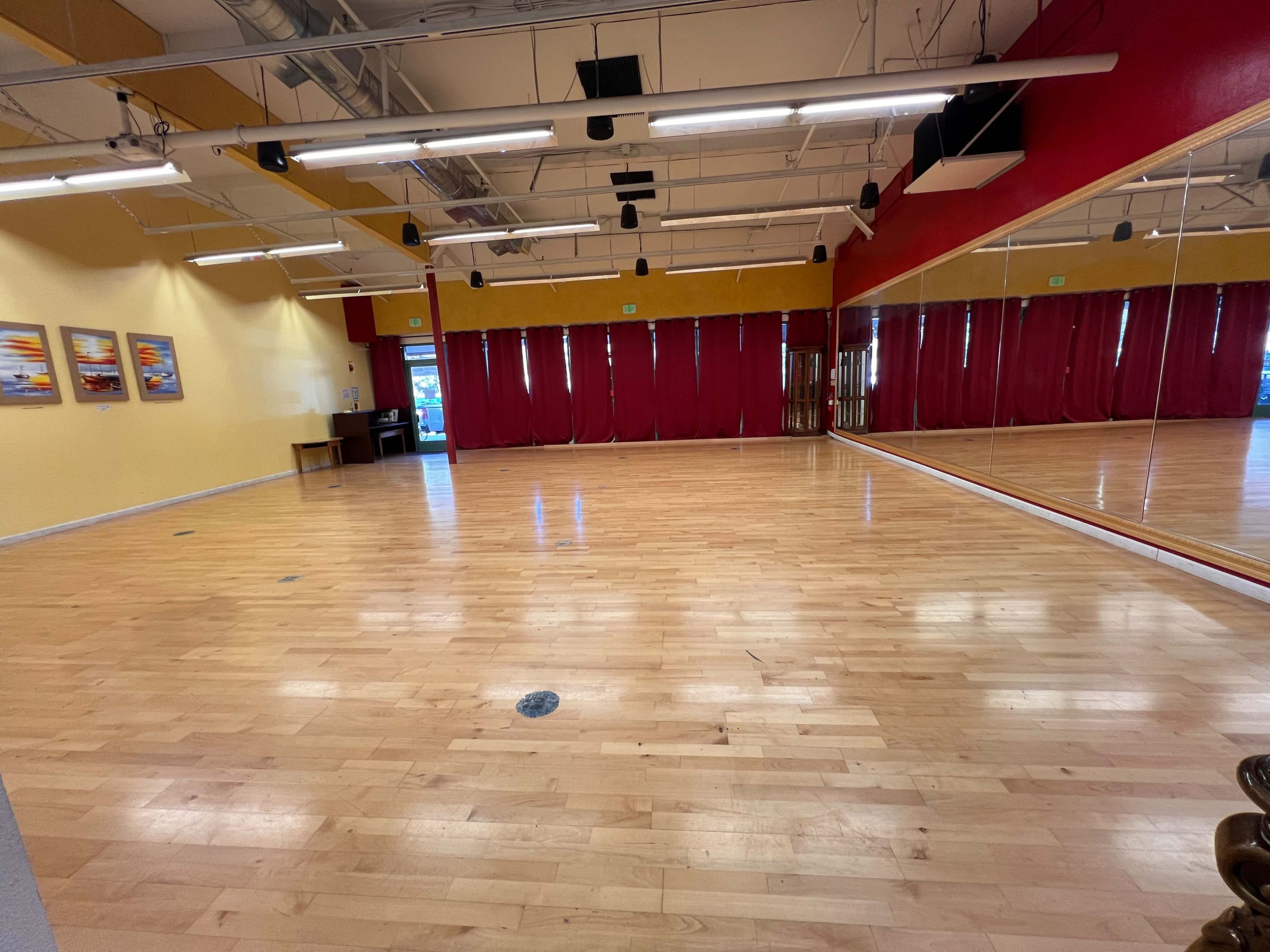 Spacious Professional Dance Studio in Fremont (Mirrors + Sprung wood floor + Sound) Image in Centerville, Fremont, CA
