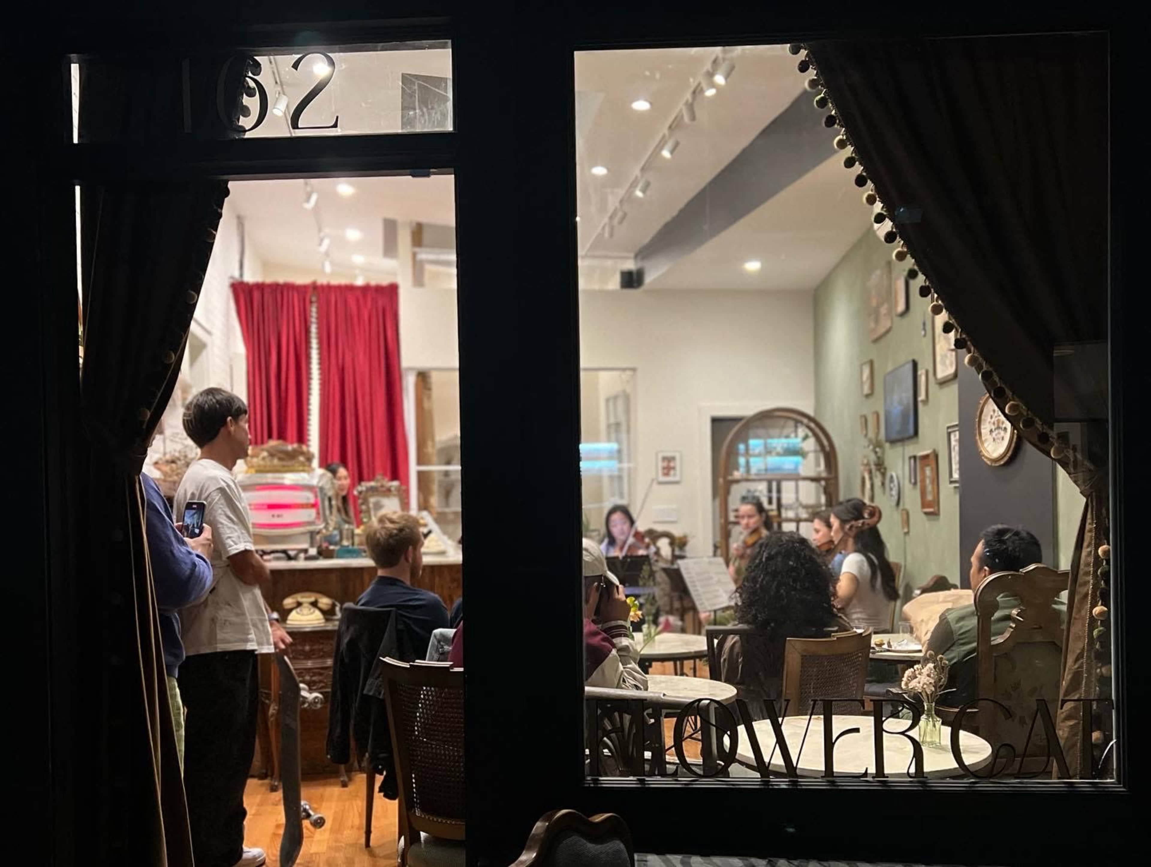 frenchie, romantic, and cozy cafe/flower shop in greenpoint Image in Greenpoint, Brooklyn, NY
