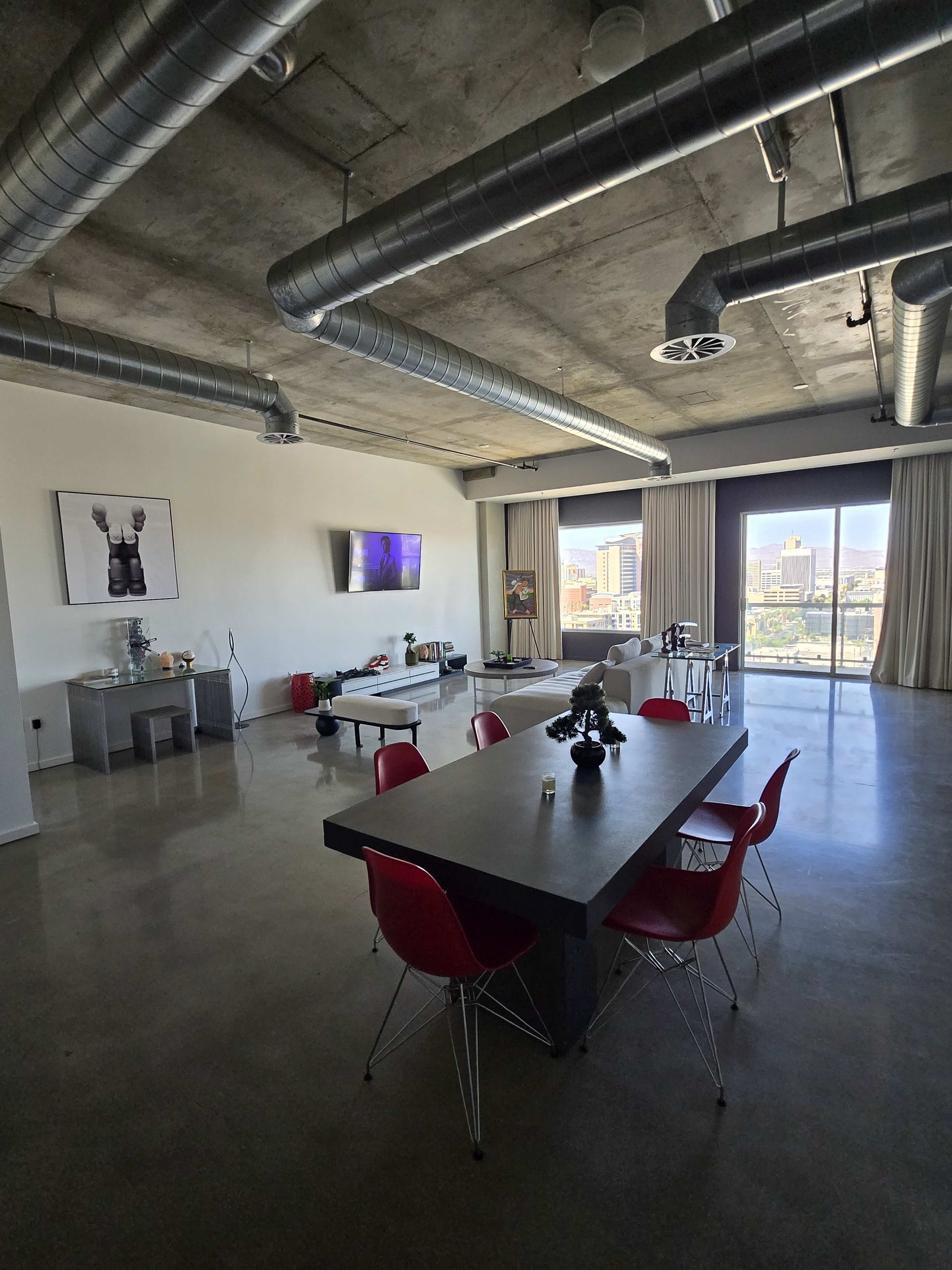 Industrial Loft Arts District Loft - Skyline Views from 14th Floor Image in Downtown Las Vegas, Las Vegas, NV