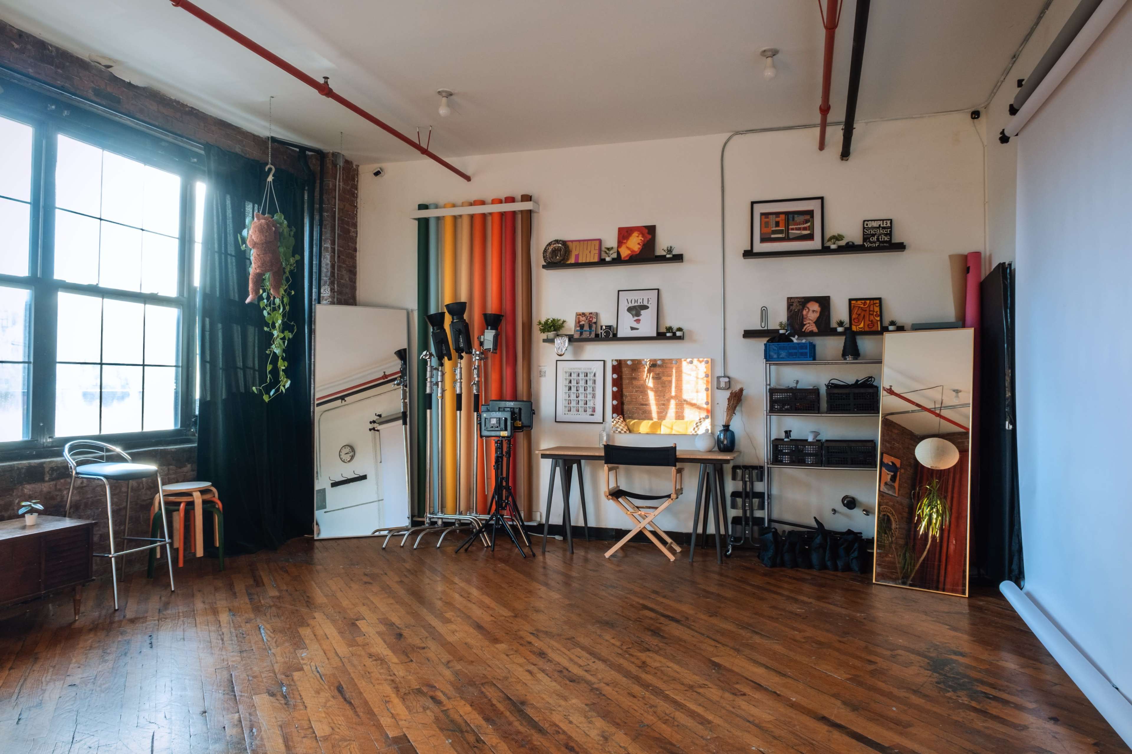 Brooklyn Mid-Century Modern Daylight Photography Studio Image in East Williamsburg, Brooklyn, NY