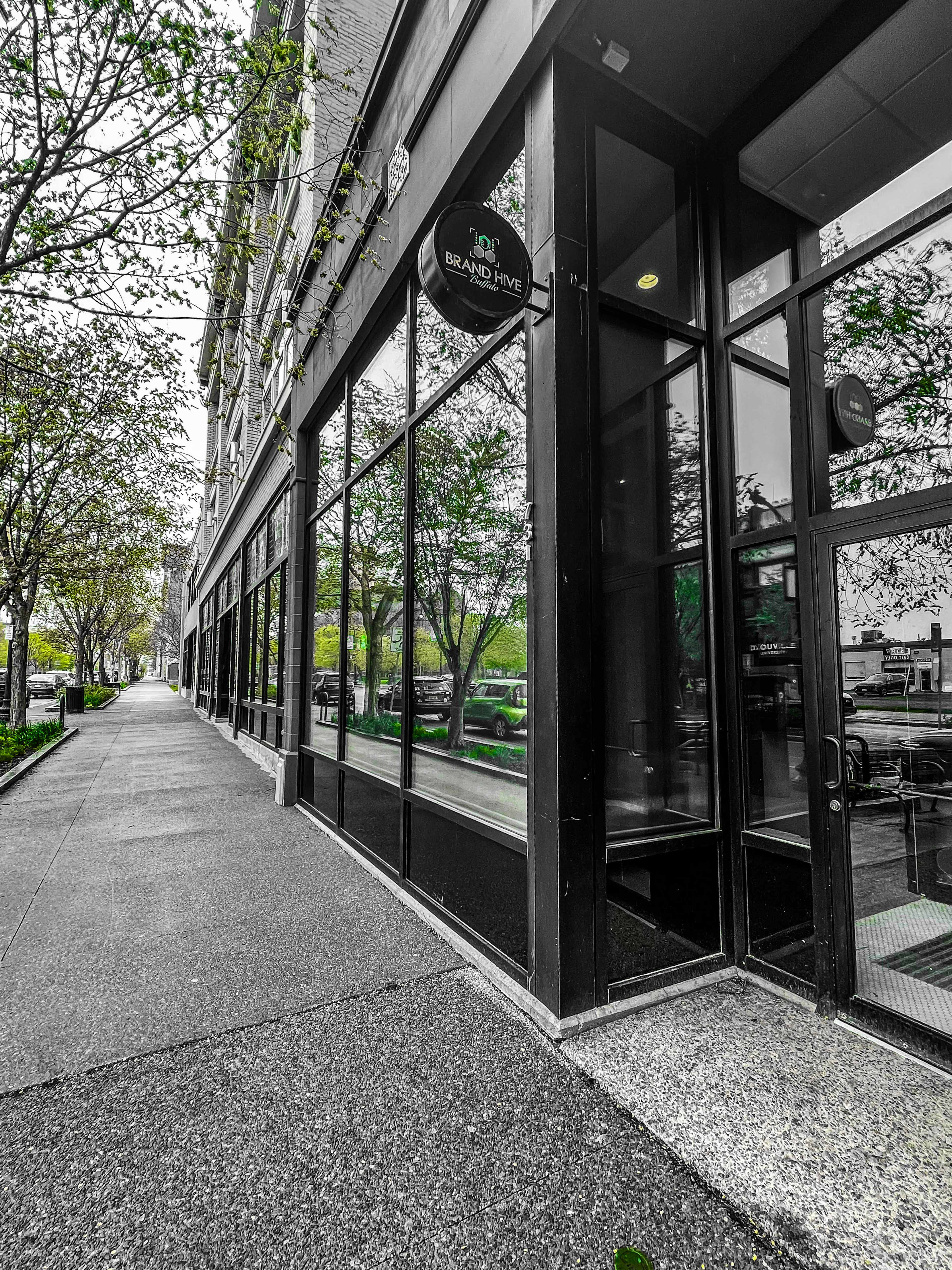 Downtown Luxury Podcast & Recording Studio at Brand Hive Buffalo Image in Willert Park, Buffalo, NY