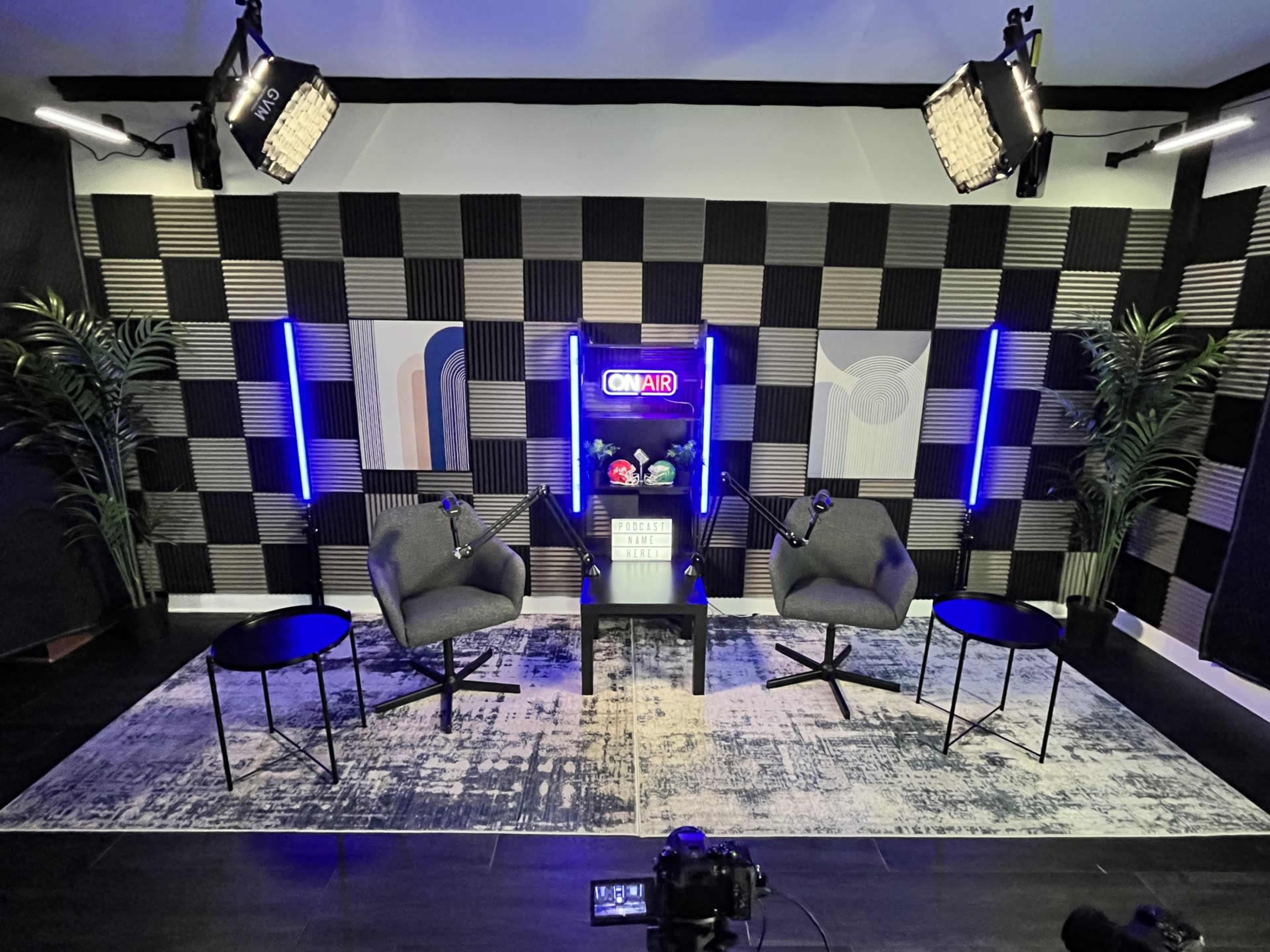 Professional Podcast Recording Studio Image in Ashley Park, Charlotte, NC
