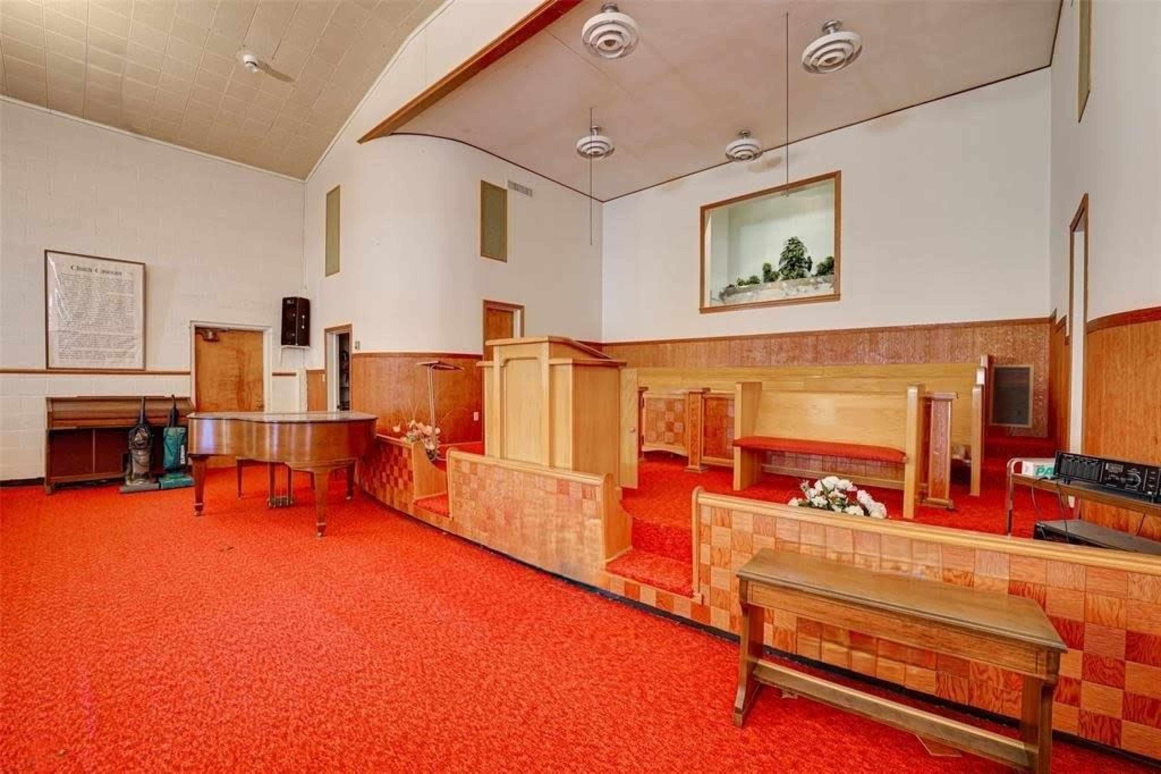 Vintage 1950s Religious event space Image in Oak Cliff, Cockrell hill, TX