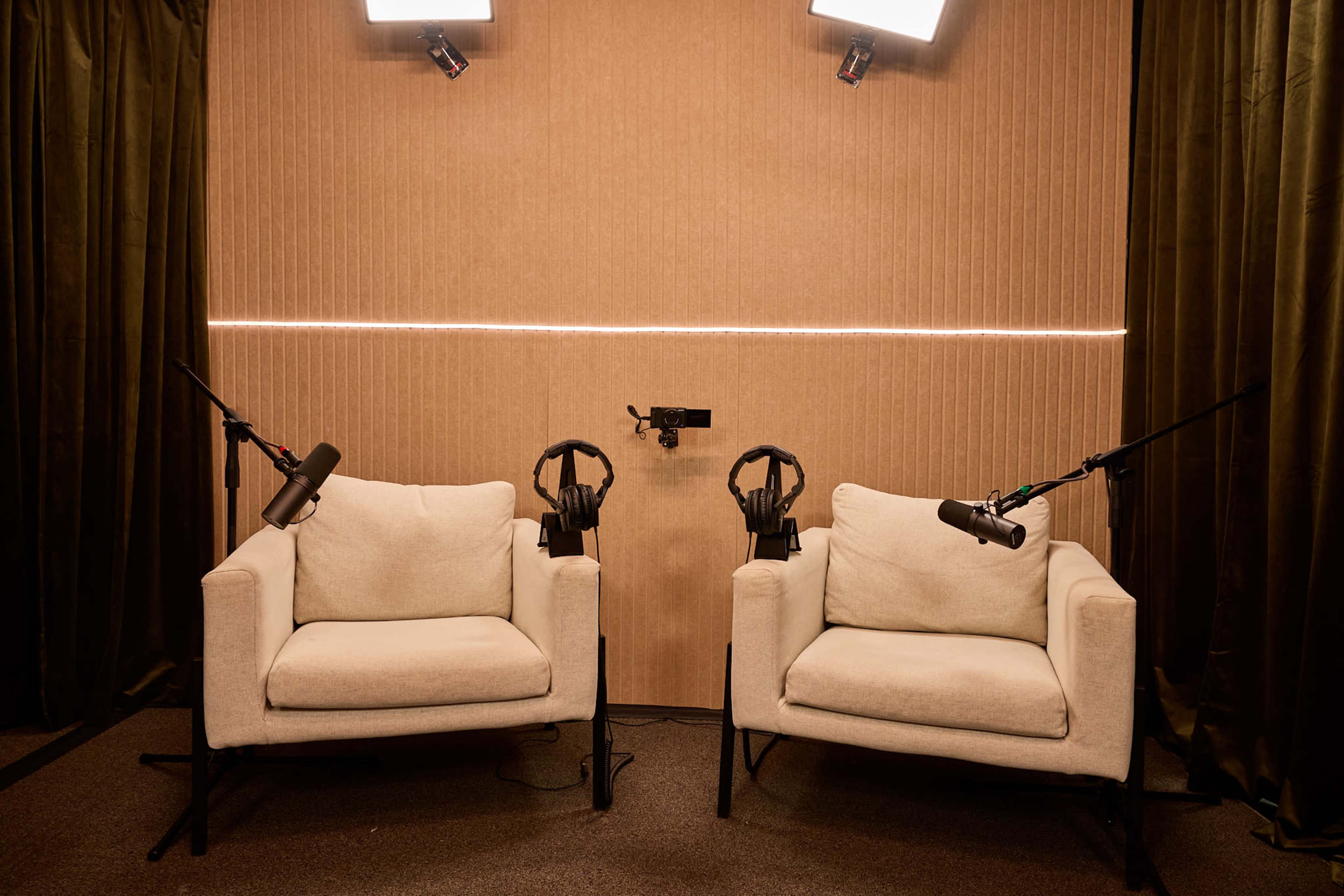 Podcast Studio with Producer Image in Monterey Park, MONTEREY PARK, CA