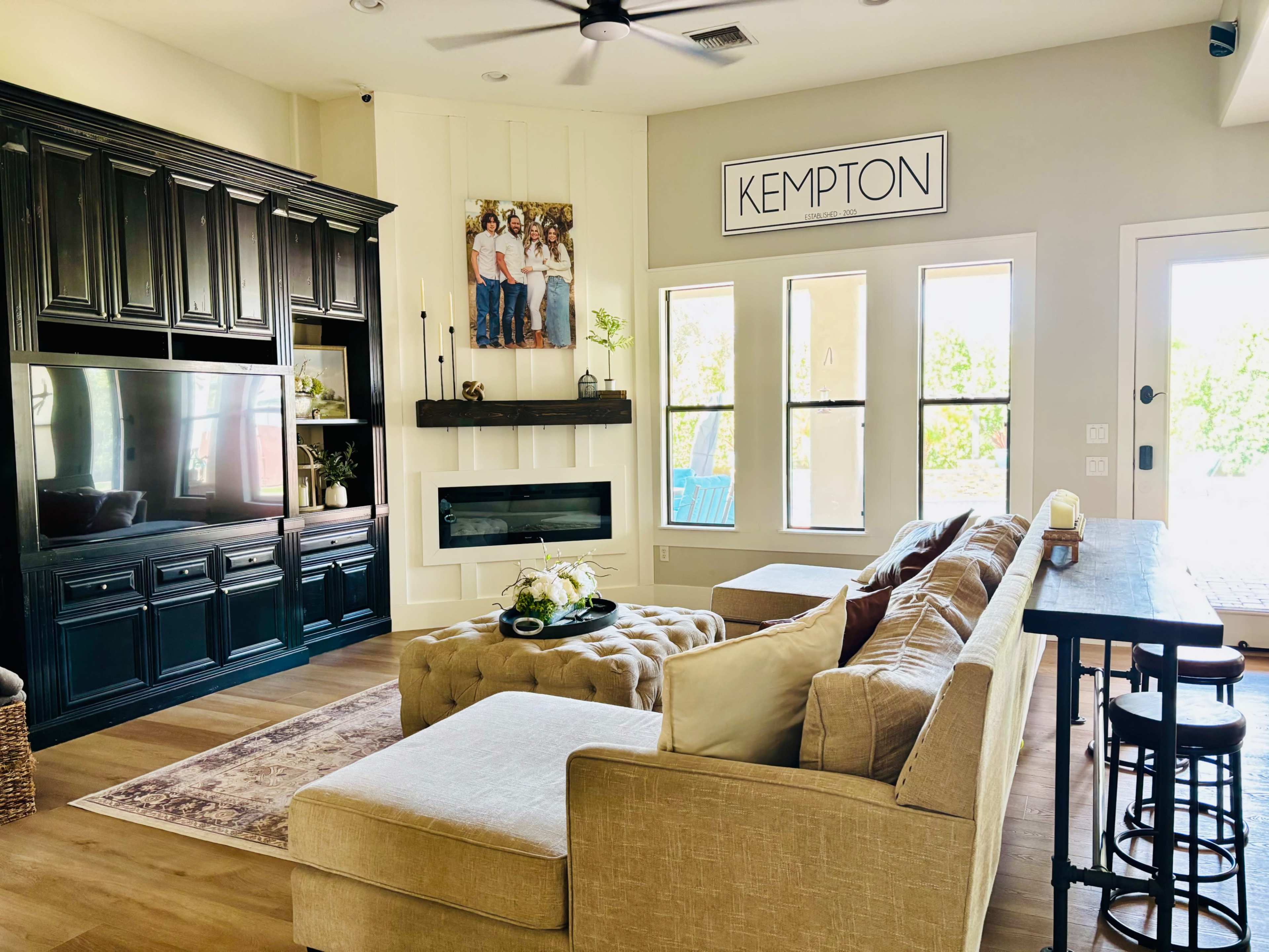 Rustic home with green landscaping Image in Sonoqui Creek Ranch, Queen Creek, AZ