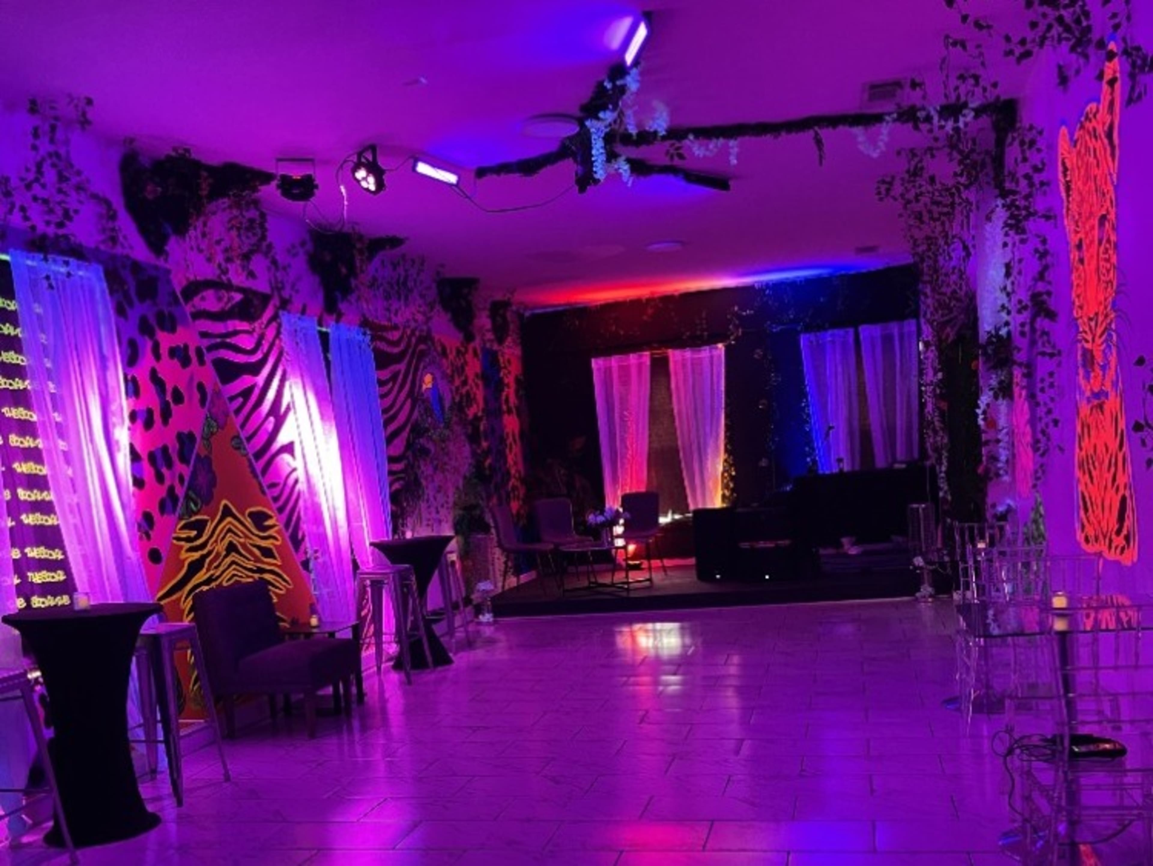 Neon Glow Room