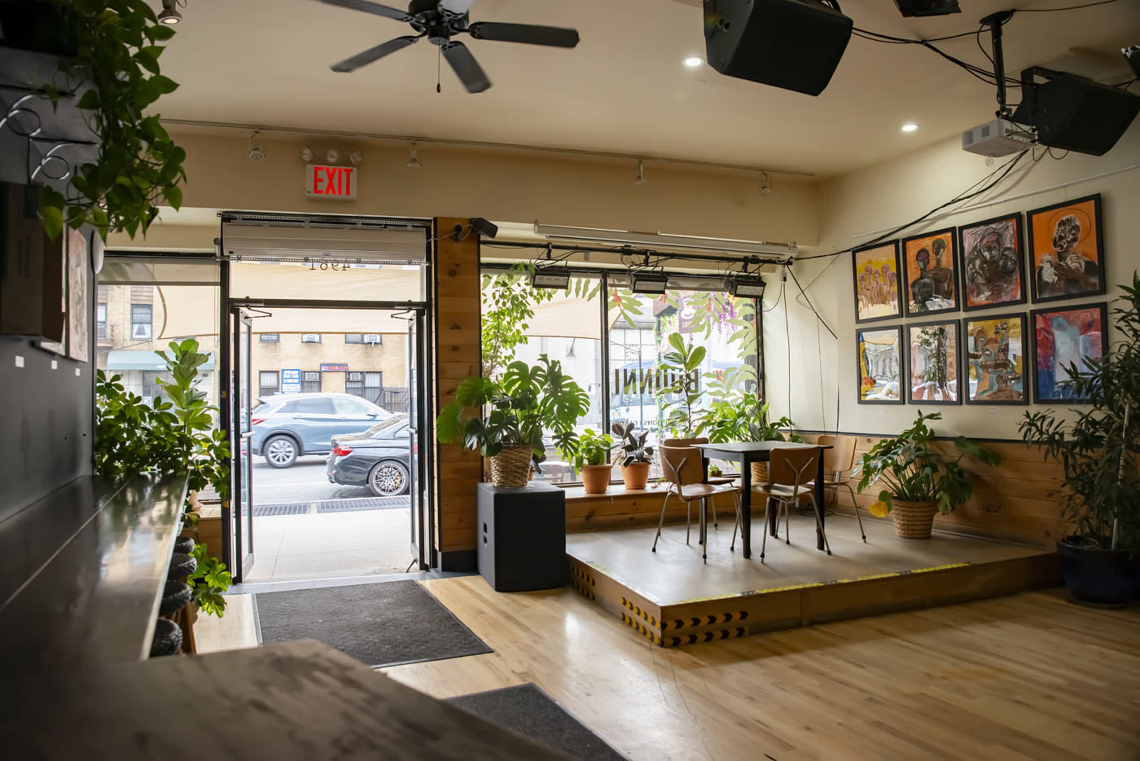 Quaint Cafe in Uptown Manhattan Image in Little Dominican Republic, New York, NY